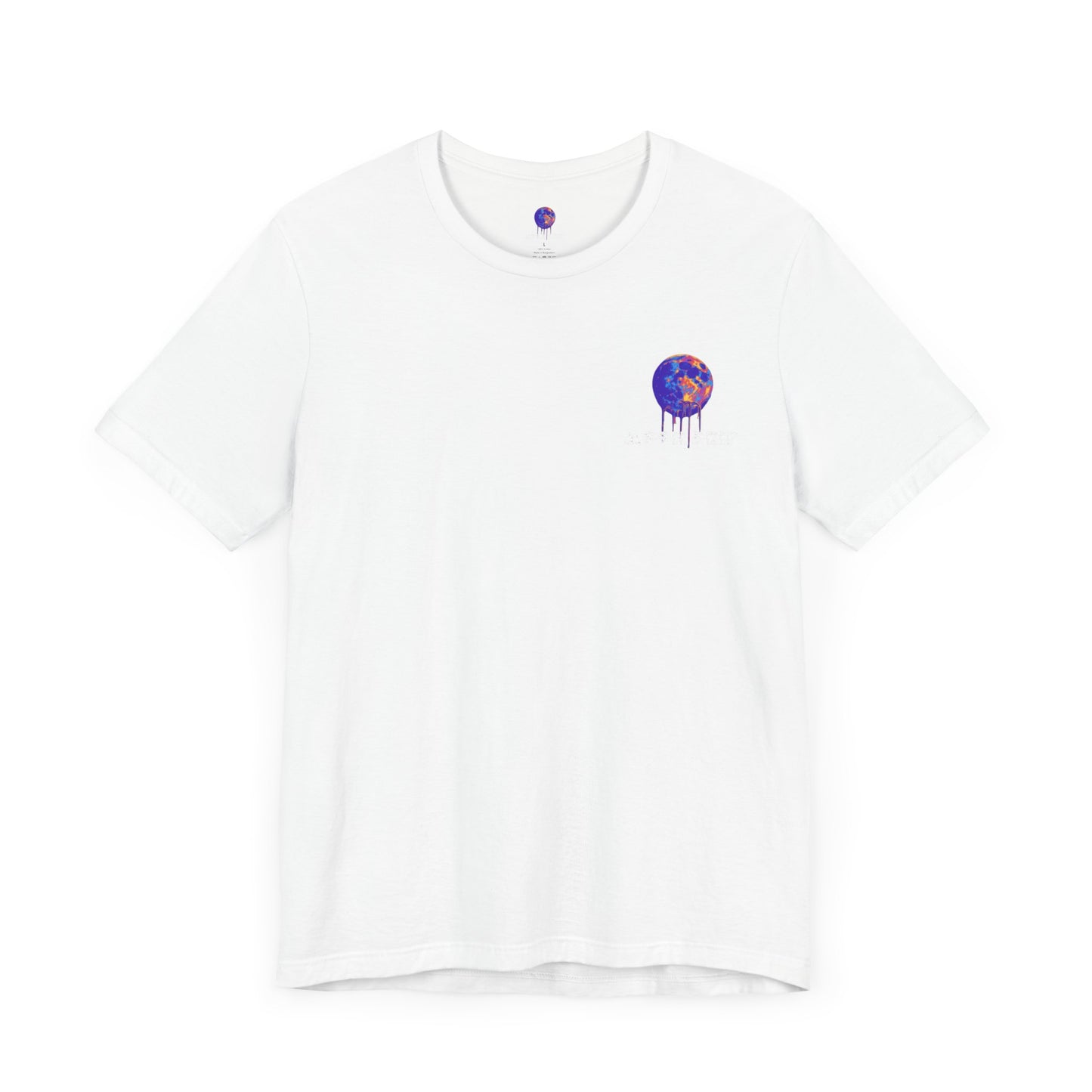 Moon Drip Unisex Jersey Short Sleeve Tee