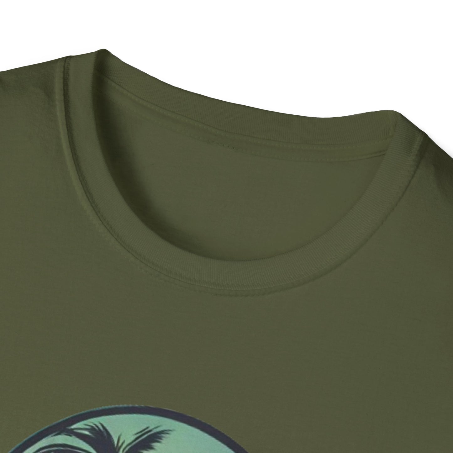Unisex Softstyle T-Shirt Palmtree Sunset