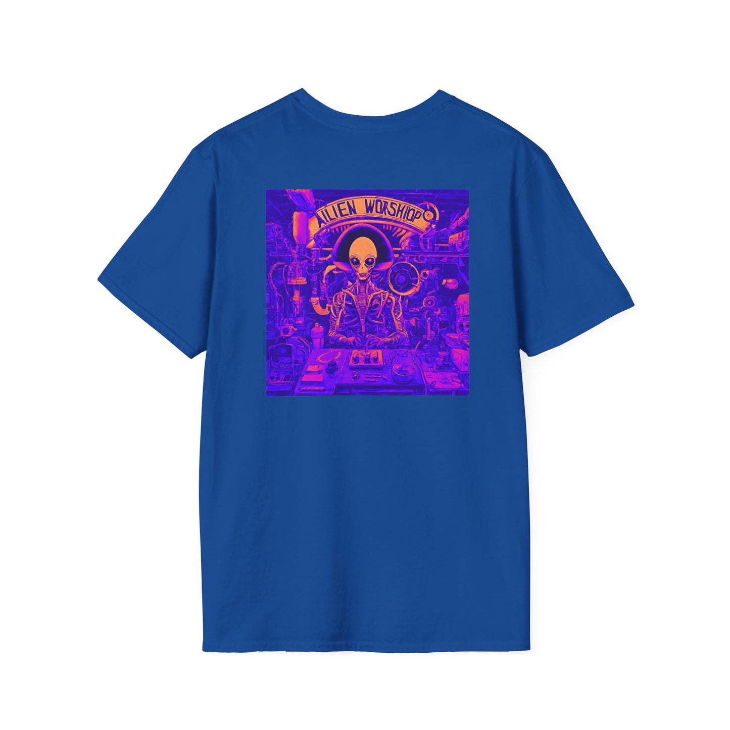 Unisex Softstyle T-Shirt Ailien Worshiop