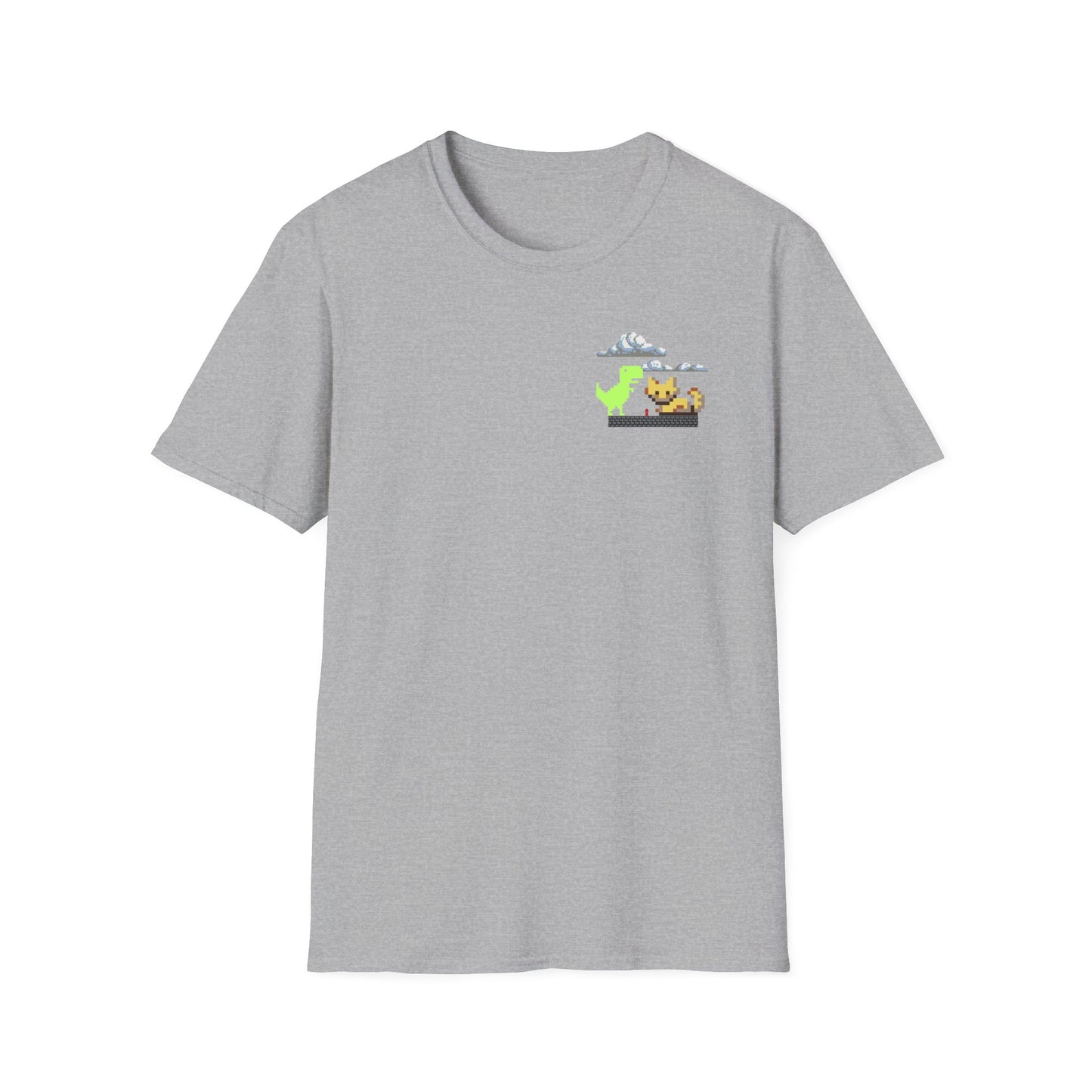 Unisex Softstyle T-Shirt Dino Kitty