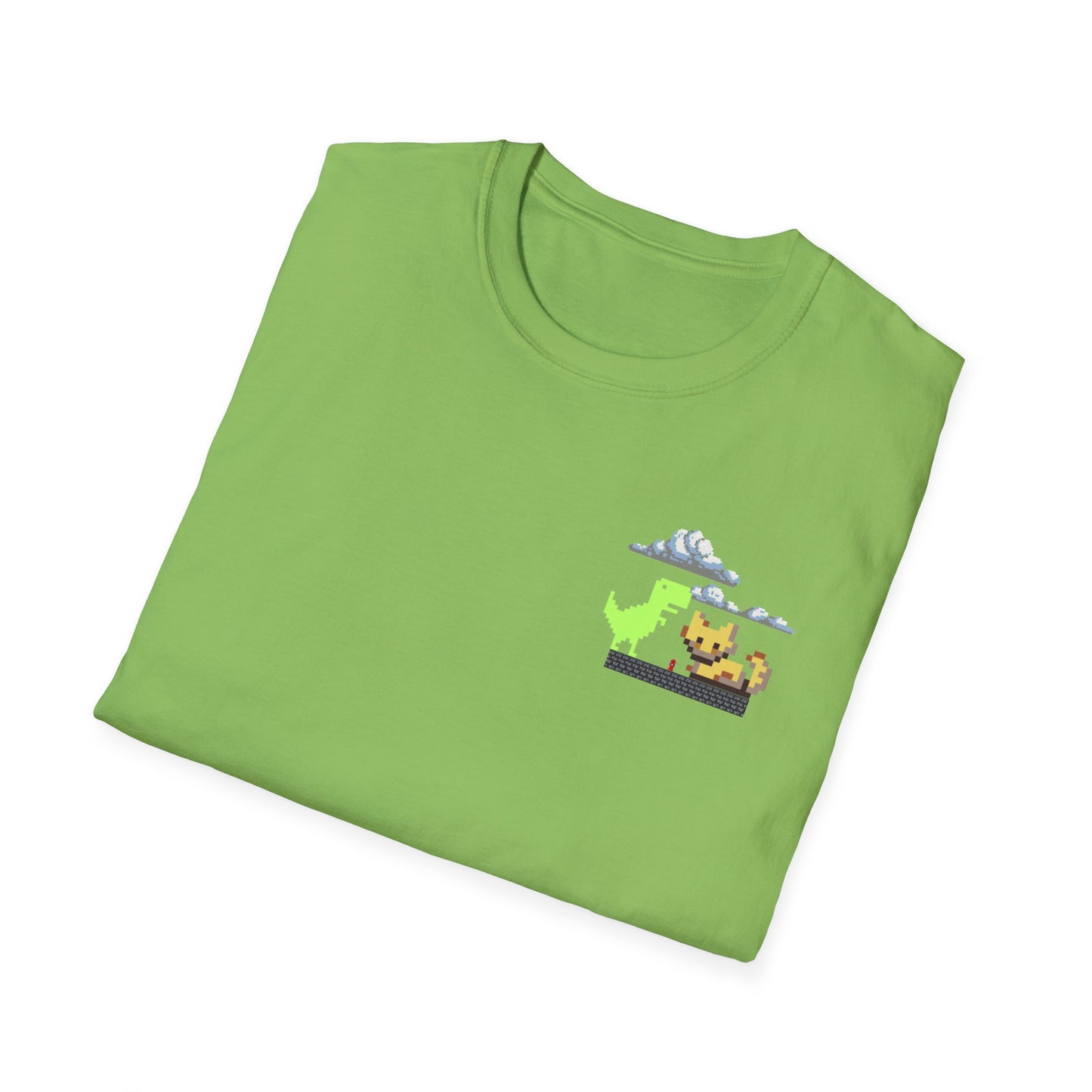 Unisex Softstyle T-Shirt Dino Kitty