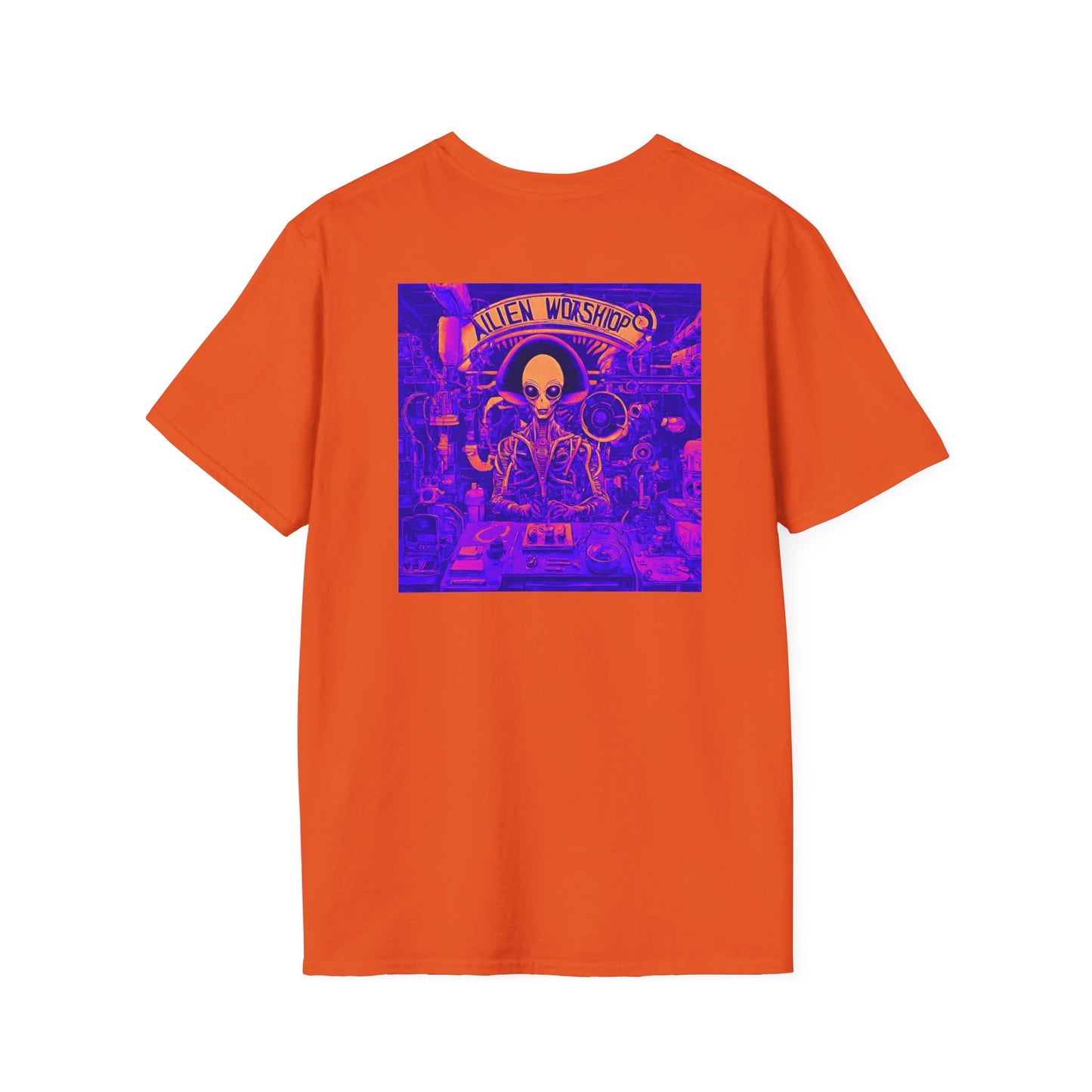 Unisex Softstyle T-Shirt Ailien Worshiop