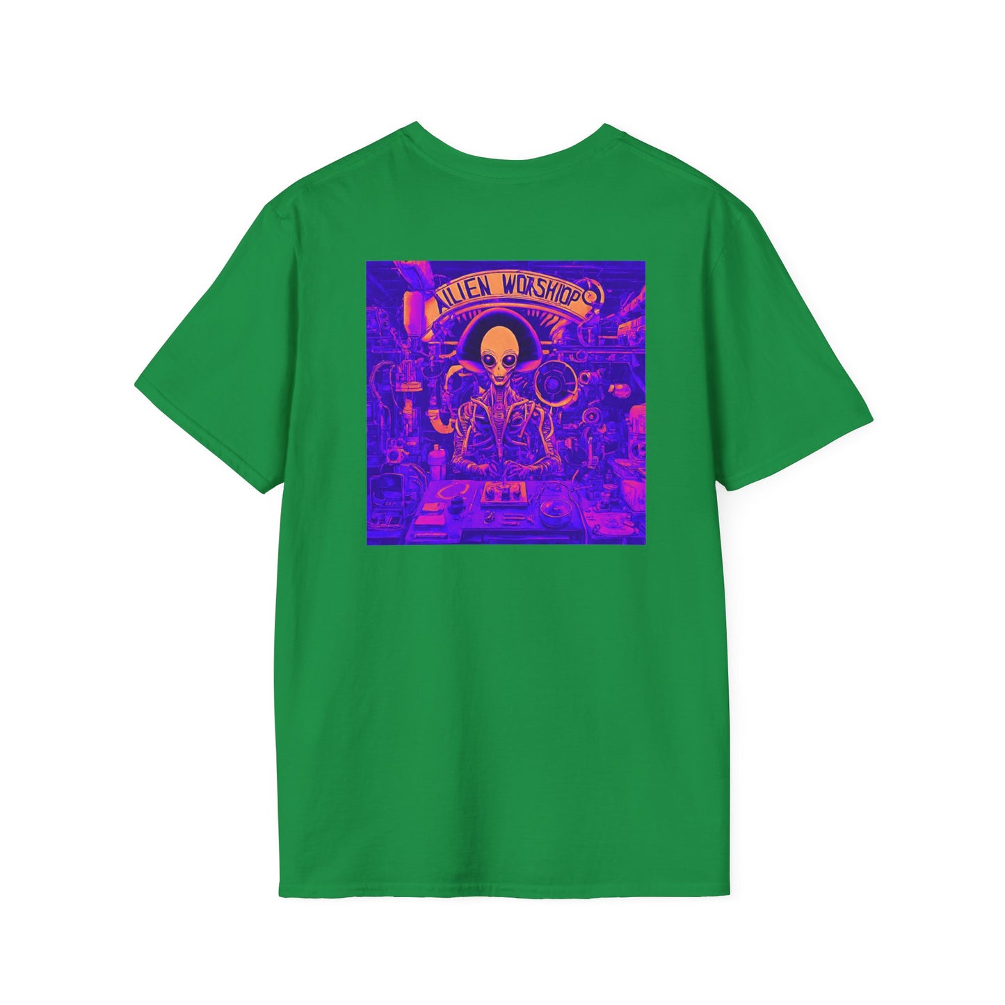 Unisex Softstyle T-Shirt Ailien Worshiop