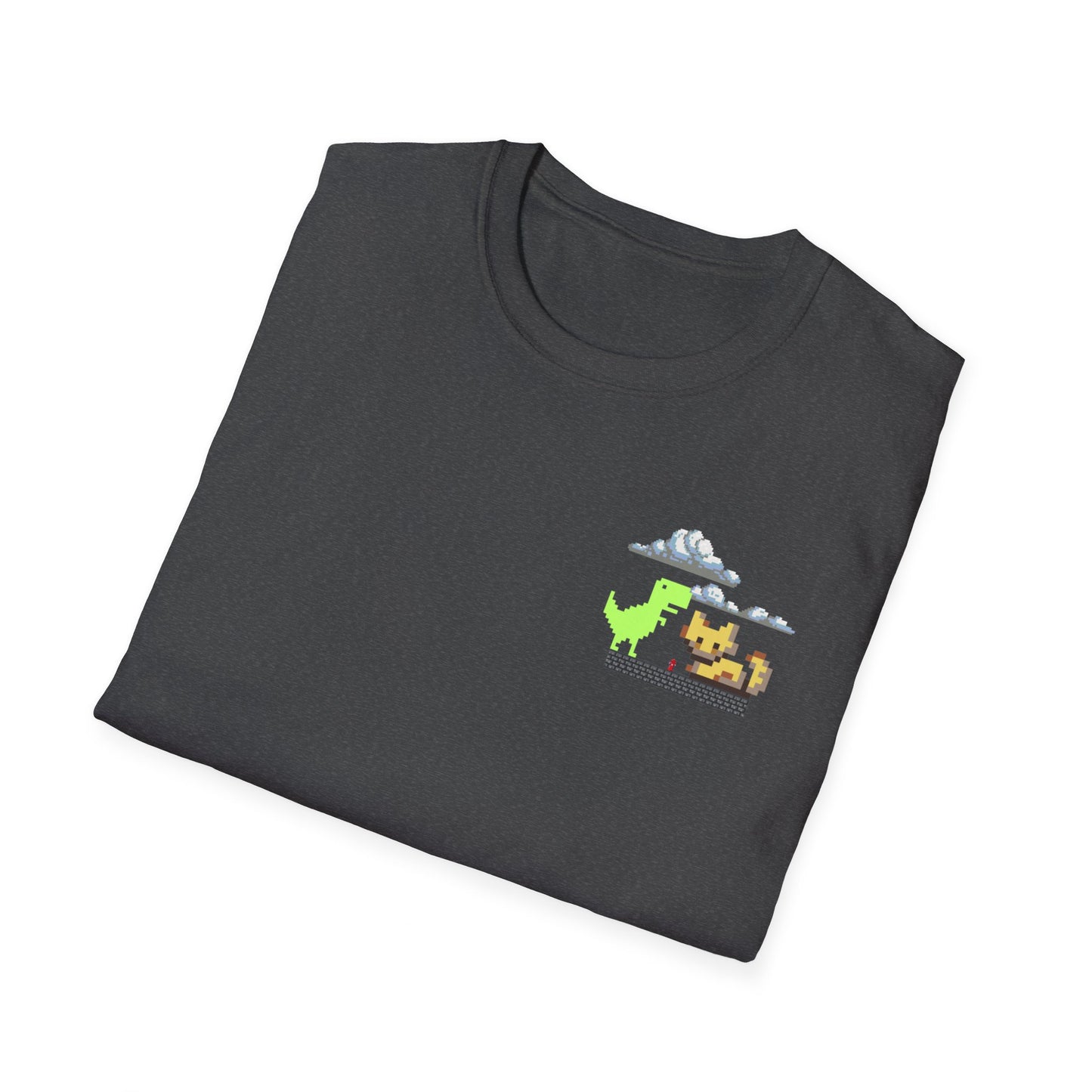 Unisex Softstyle T-Shirt Dino Kitty