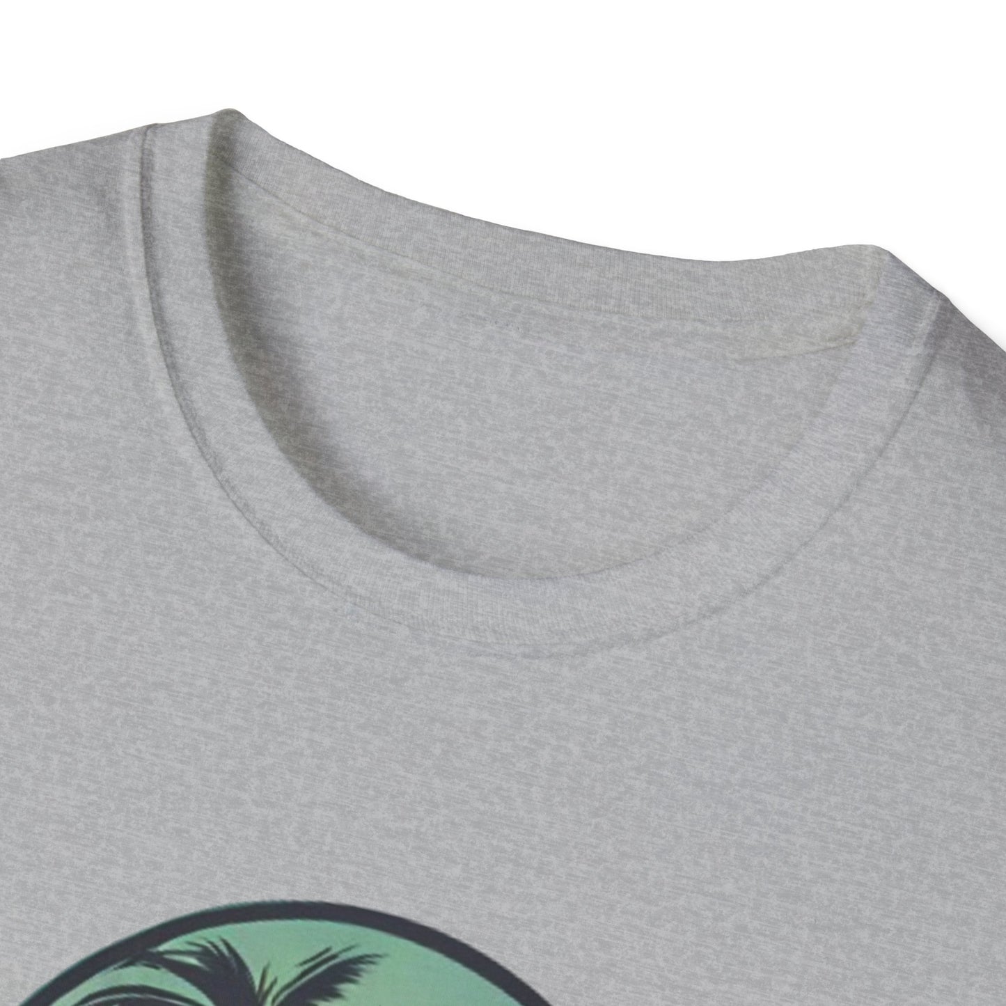 Unisex Softstyle T-Shirt Palmtree Sunset