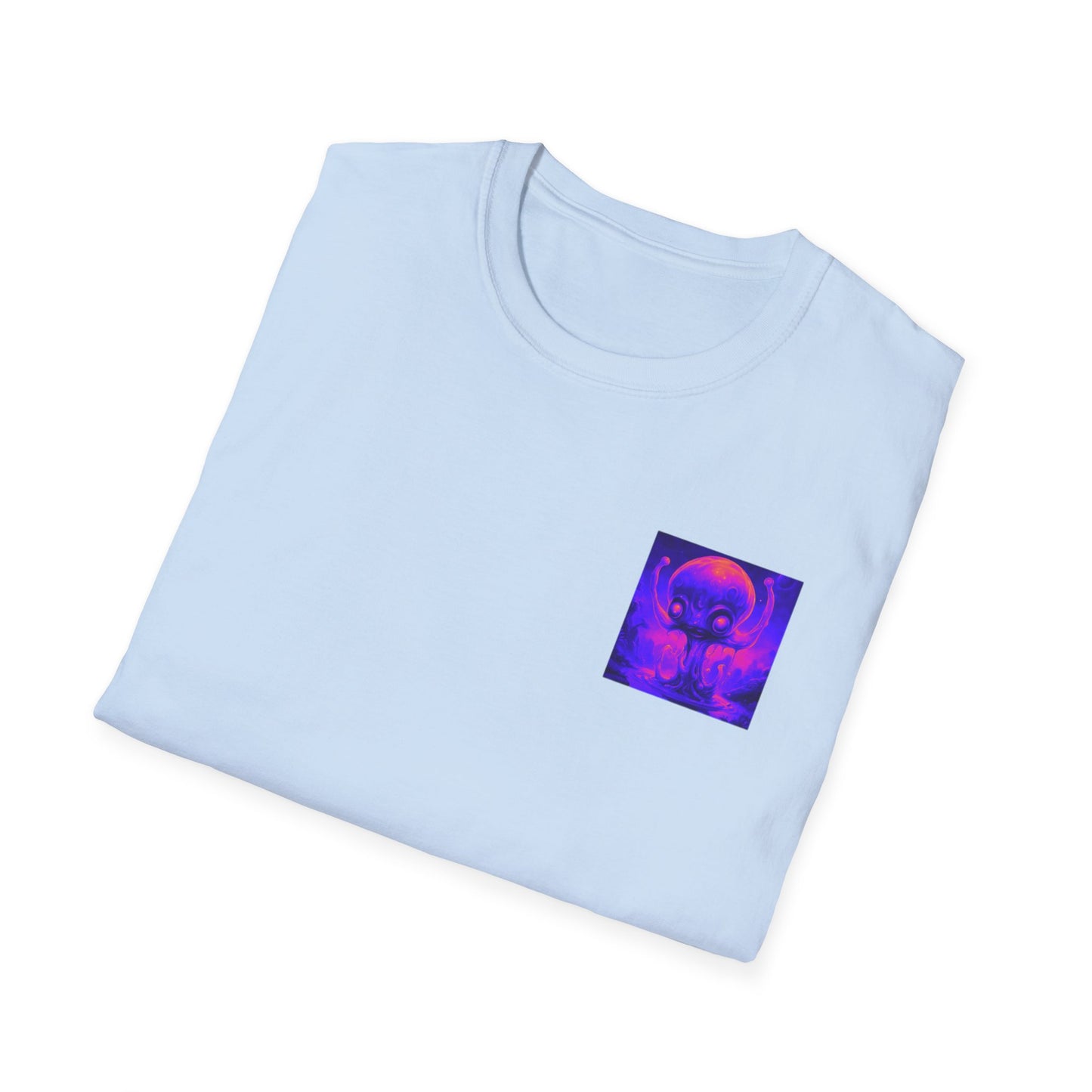 Unisex Softstyle T-Shirt Slimey Alien