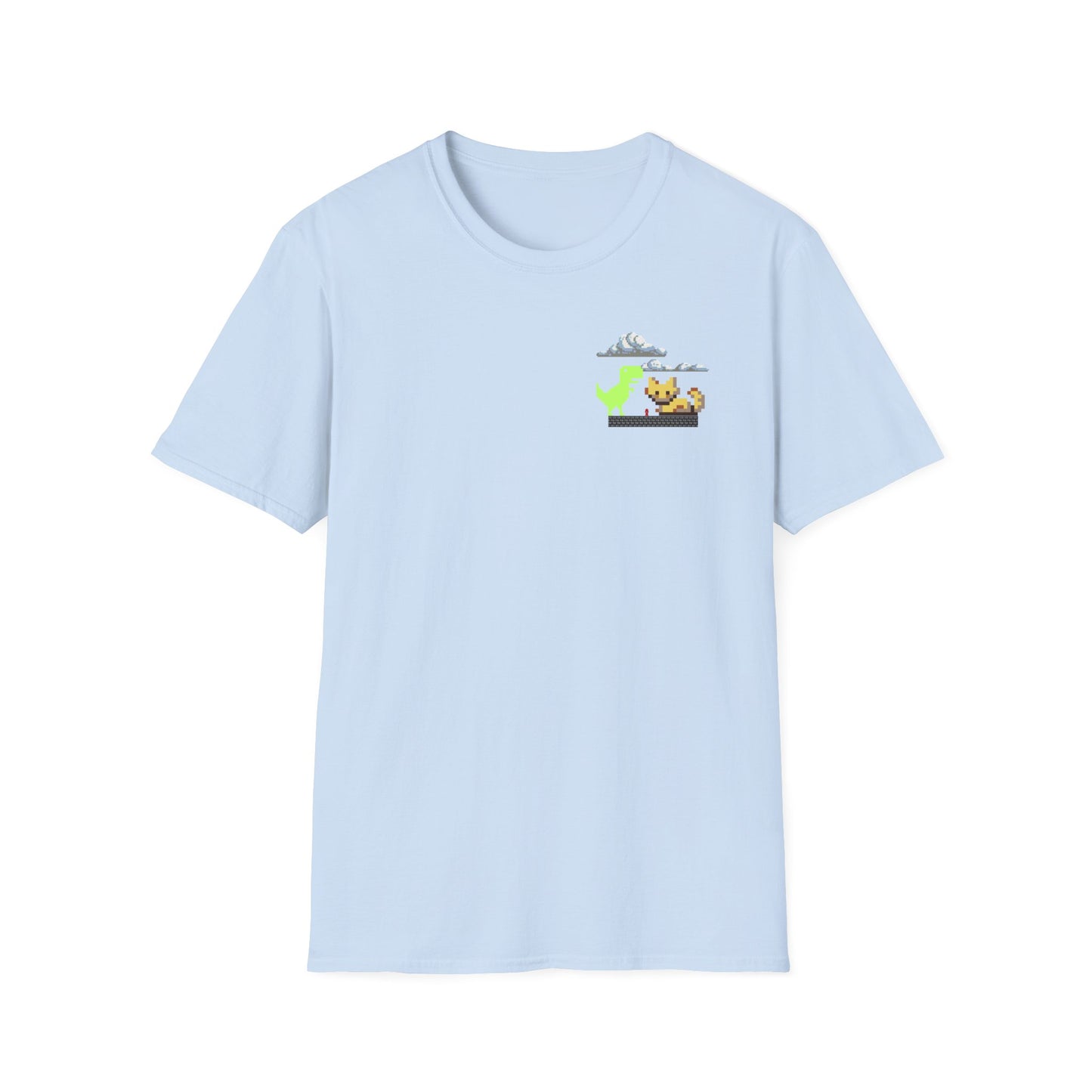 Unisex Softstyle T-Shirt Dino Kitty
