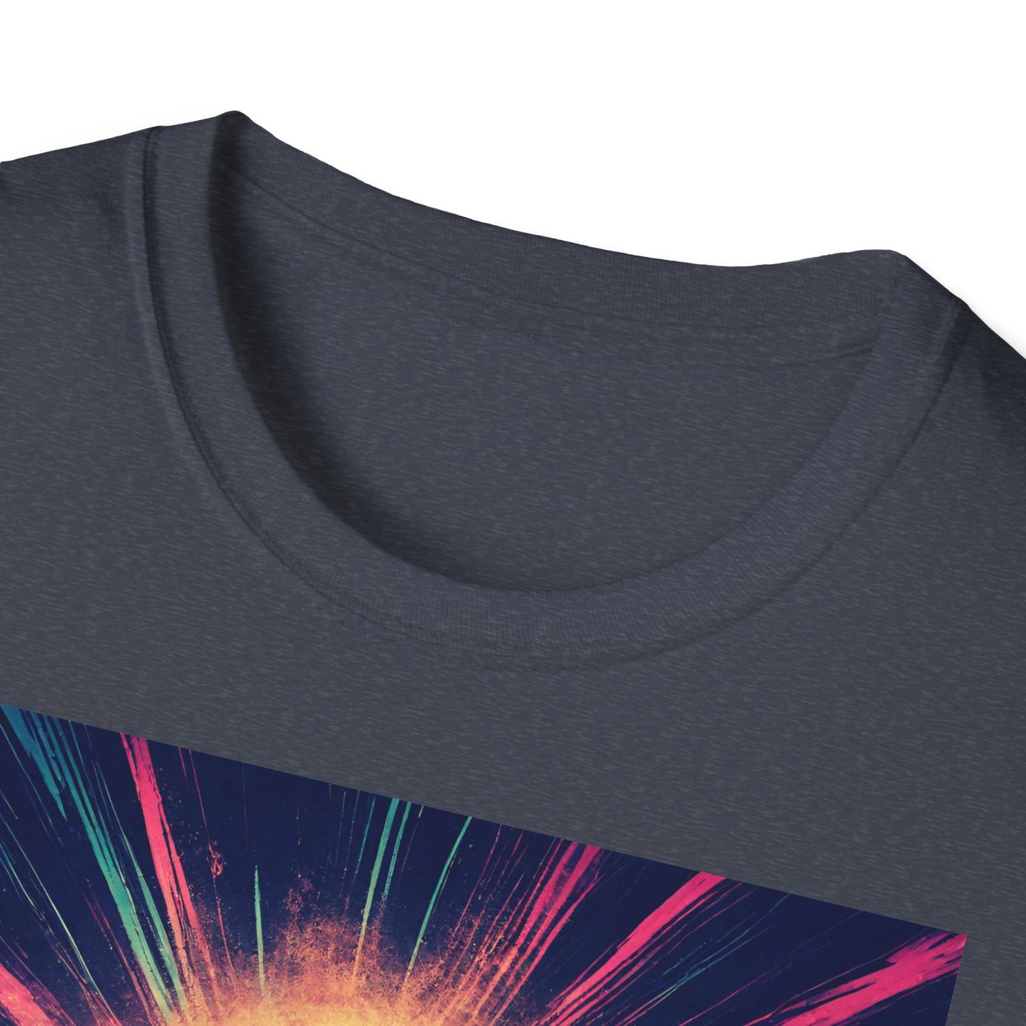 Unisex Softstyle T-Shirt Skating Wet Concrete