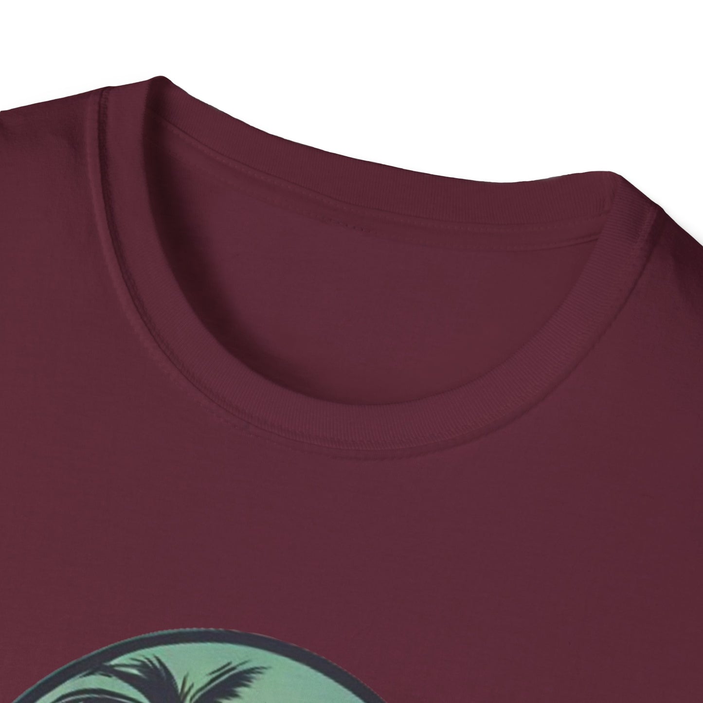 Unisex Softstyle T-Shirt Palmtree Sunset