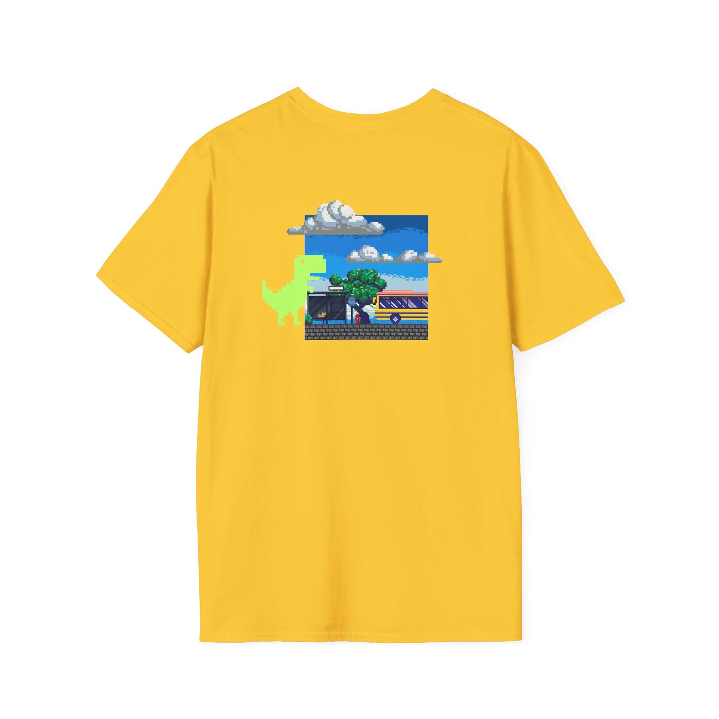 Unisex Softstyle T-Shirt Dino Kitty