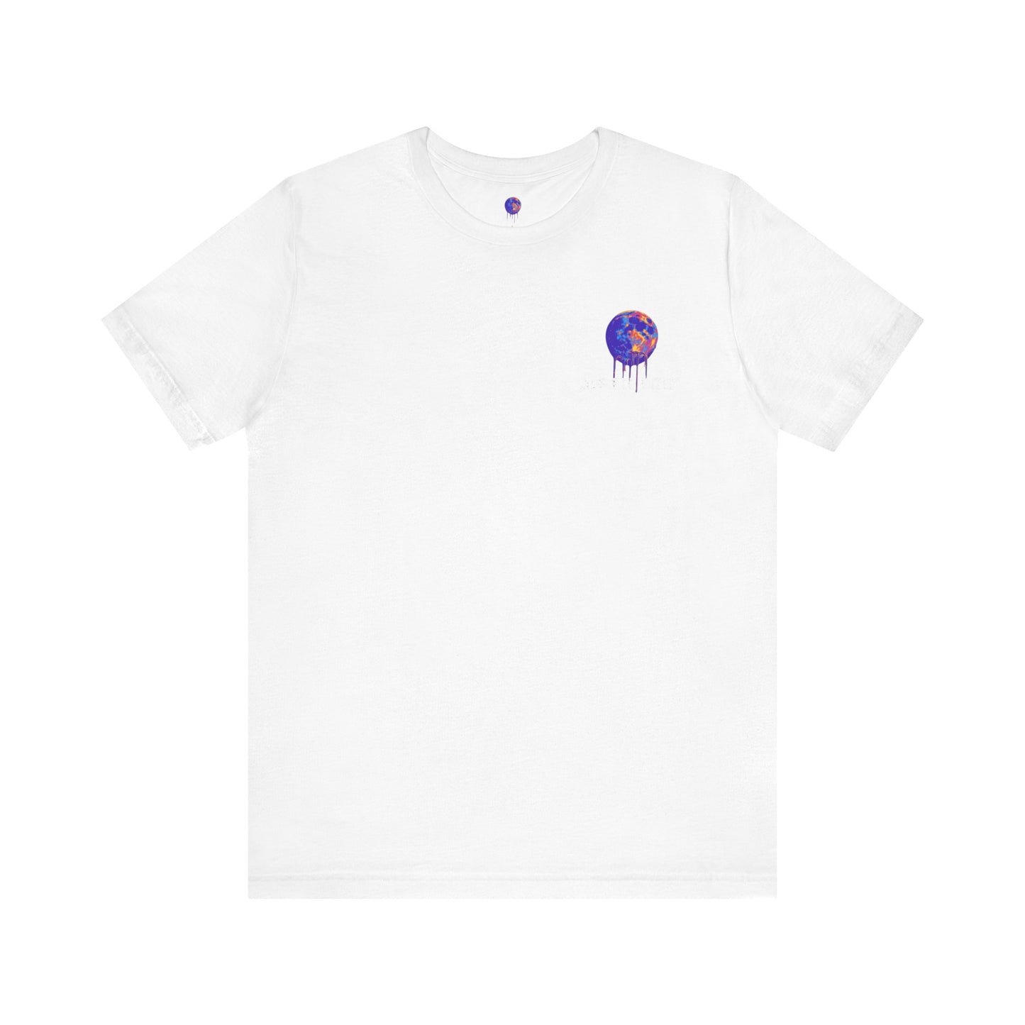 Moon Drip Unisex Jersey Short Sleeve Tee