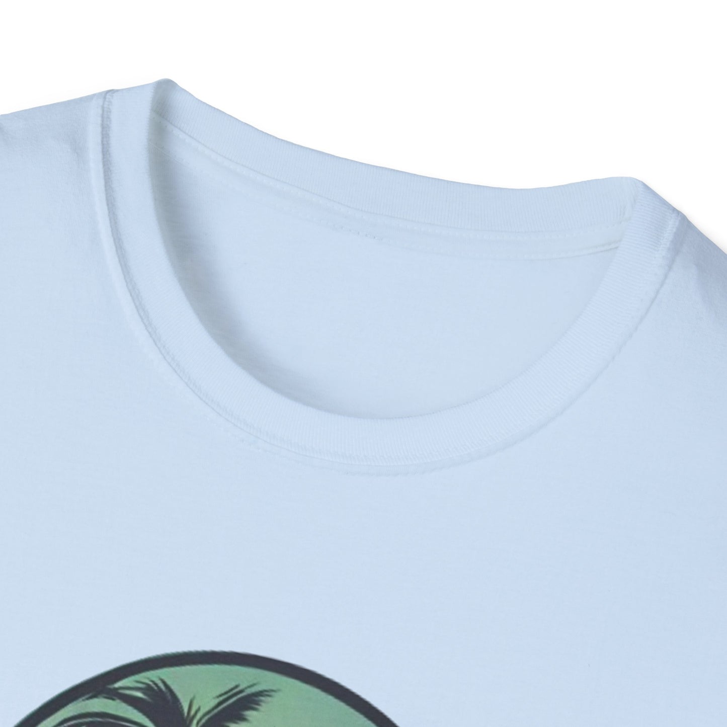 Unisex Softstyle T-Shirt Palmtree Sunset