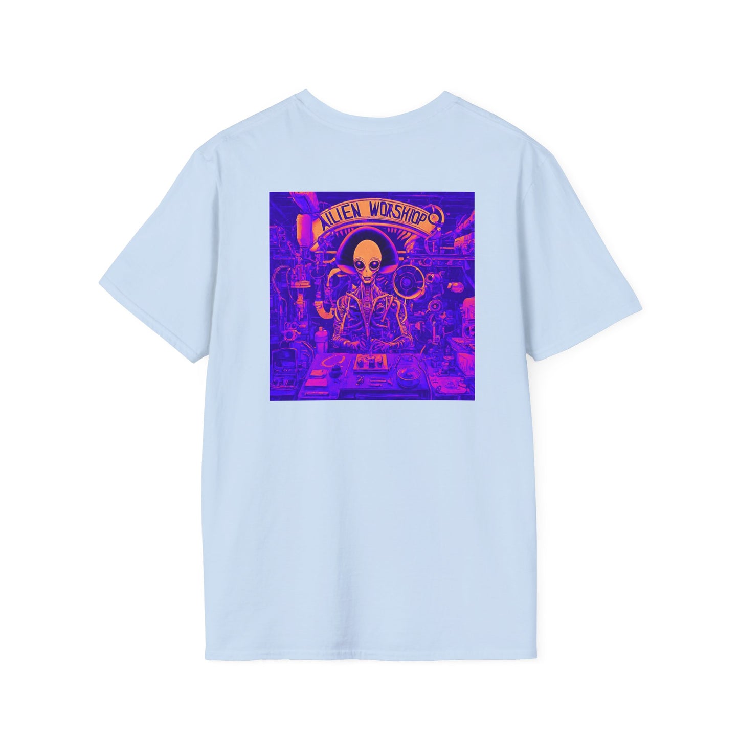 Unisex Softstyle T-Shirt Ailien Worshiop