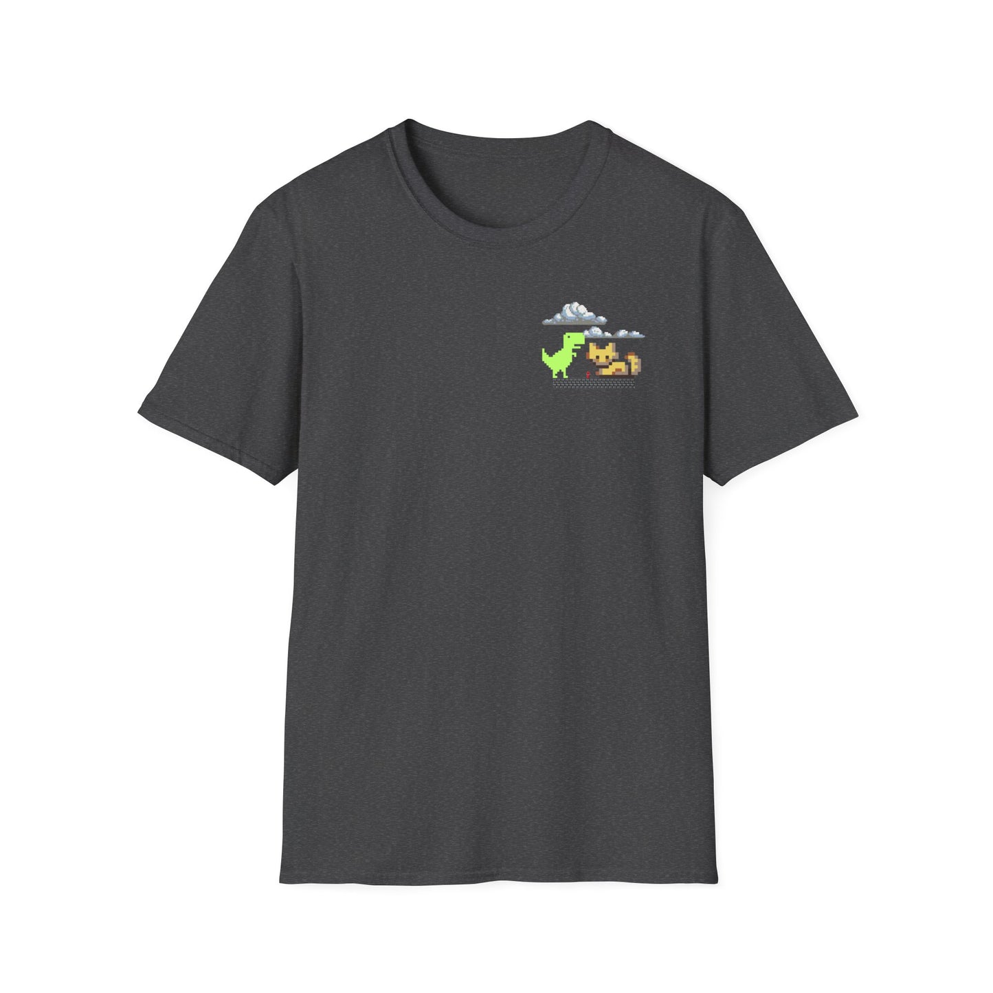 Unisex Softstyle T-Shirt Dino Kitty