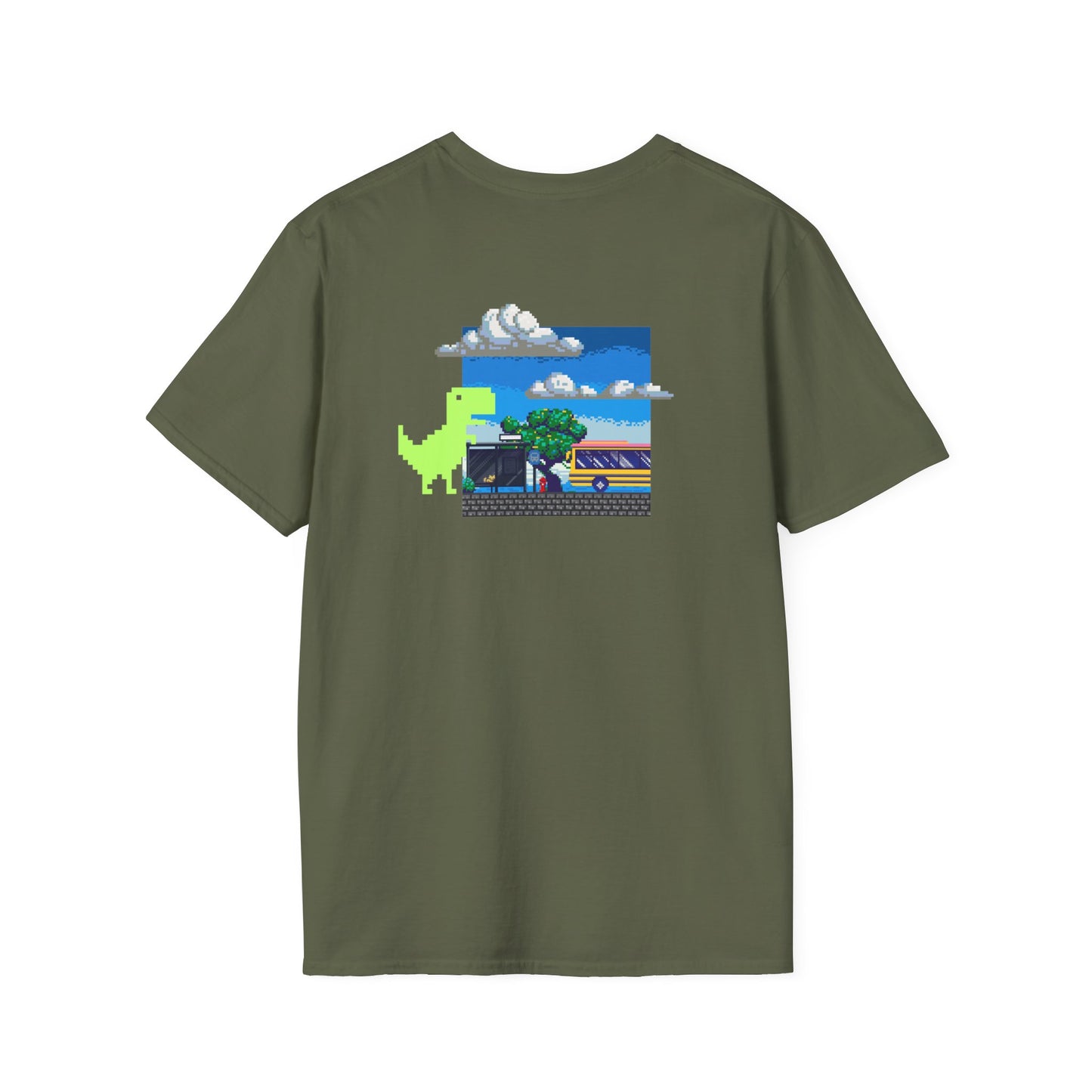 Unisex Softstyle T-Shirt Dino Kitty