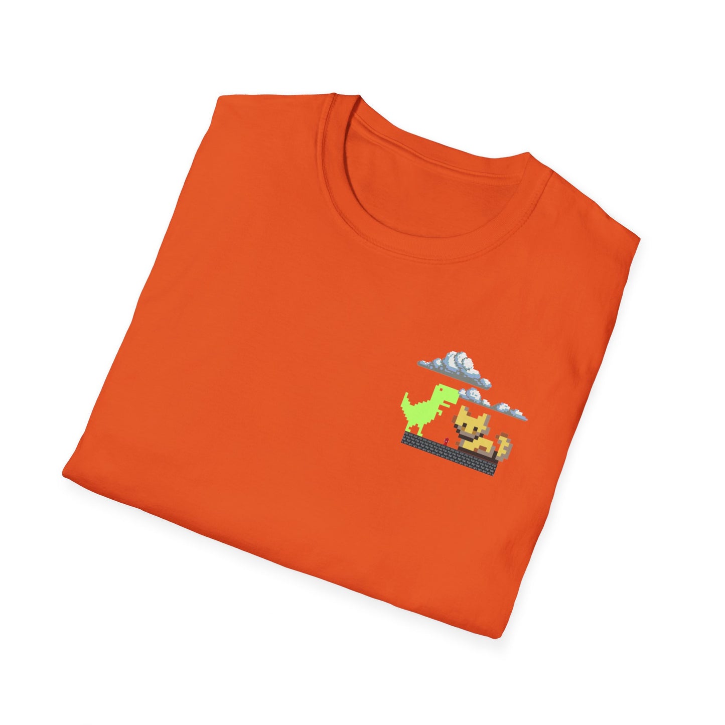 Unisex Softstyle T-Shirt Dino Kitty