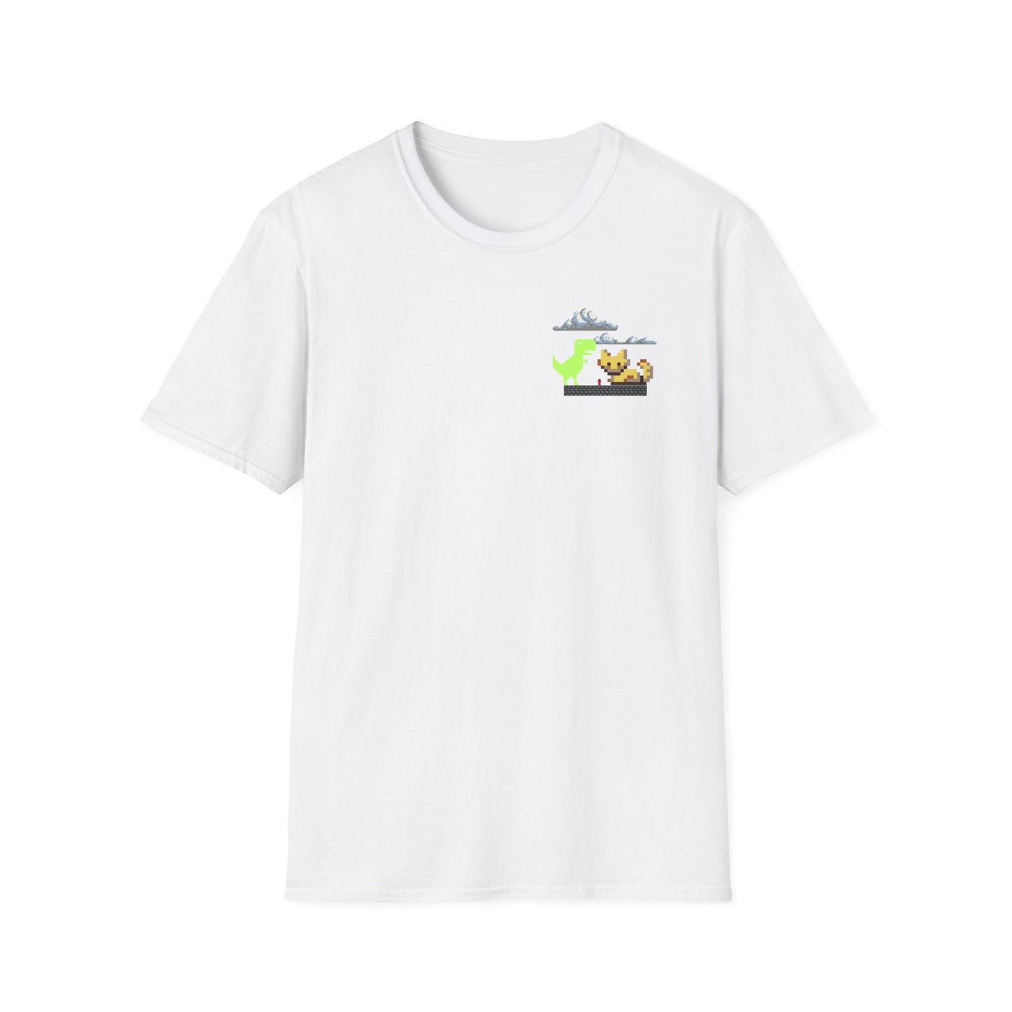 Unisex Softstyle T-Shirt Dino Kitty
