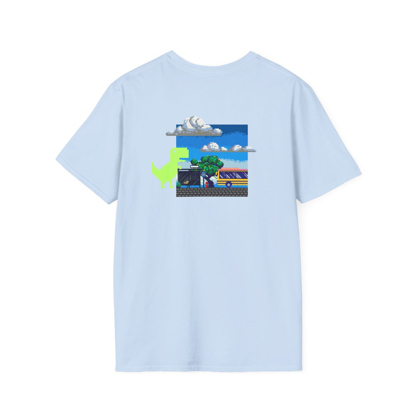 Unisex Softstyle T-Shirt Dino Kitty