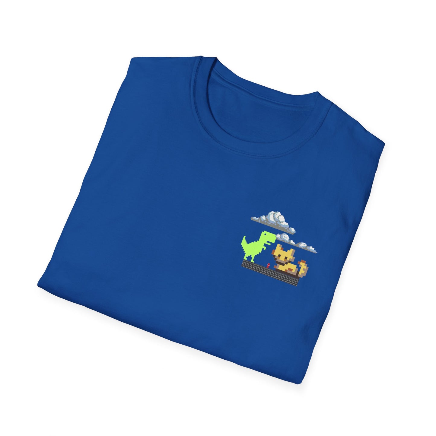 Unisex Softstyle T-Shirt Dino Kitty