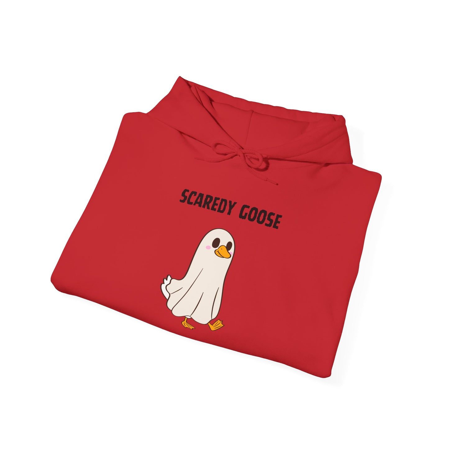 Ghost Goose Hoodie Unisex Spooky Sweatshirt for Halloween Fun, Cozy Fall Wear, Funny Gift