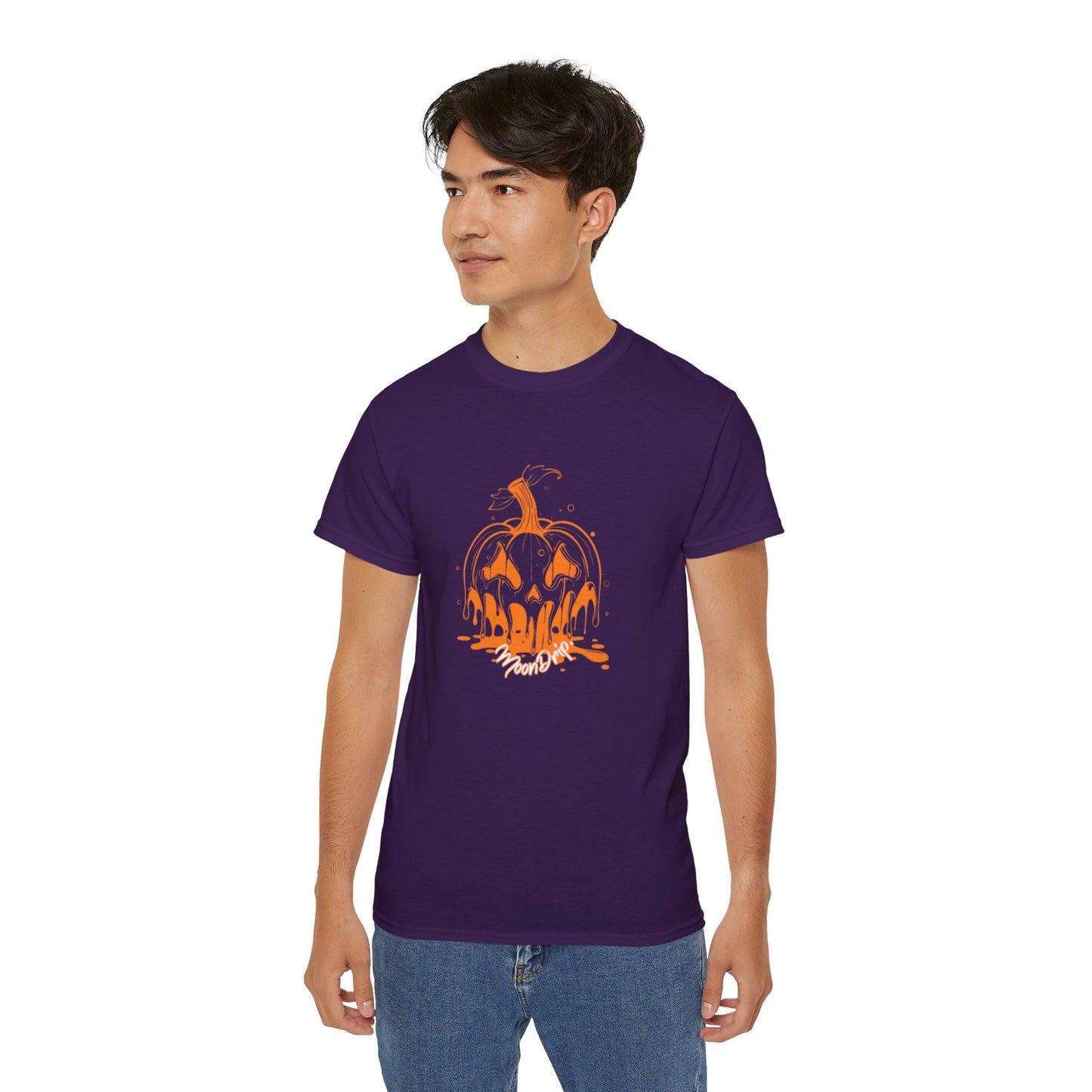 Spooky Halloween Pumpkin by Moondrip Unisex Tshirt