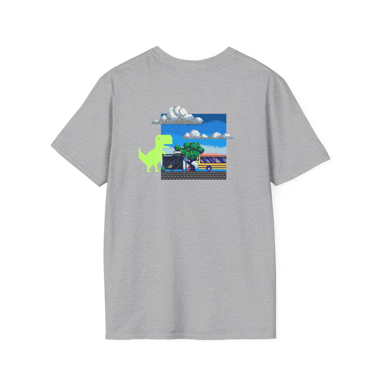 Unisex Softstyle T-Shirt Dino Kitty