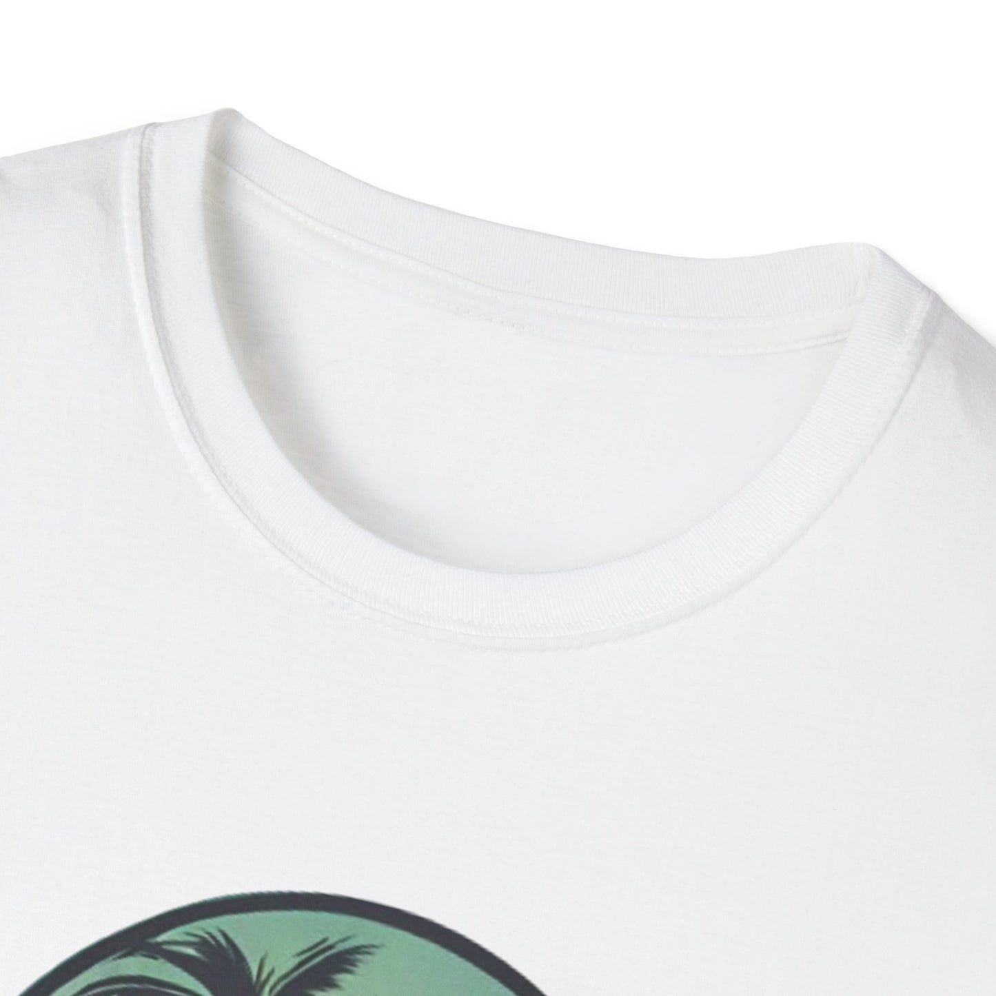 Unisex Softstyle T-Shirt Palmtree Sunset