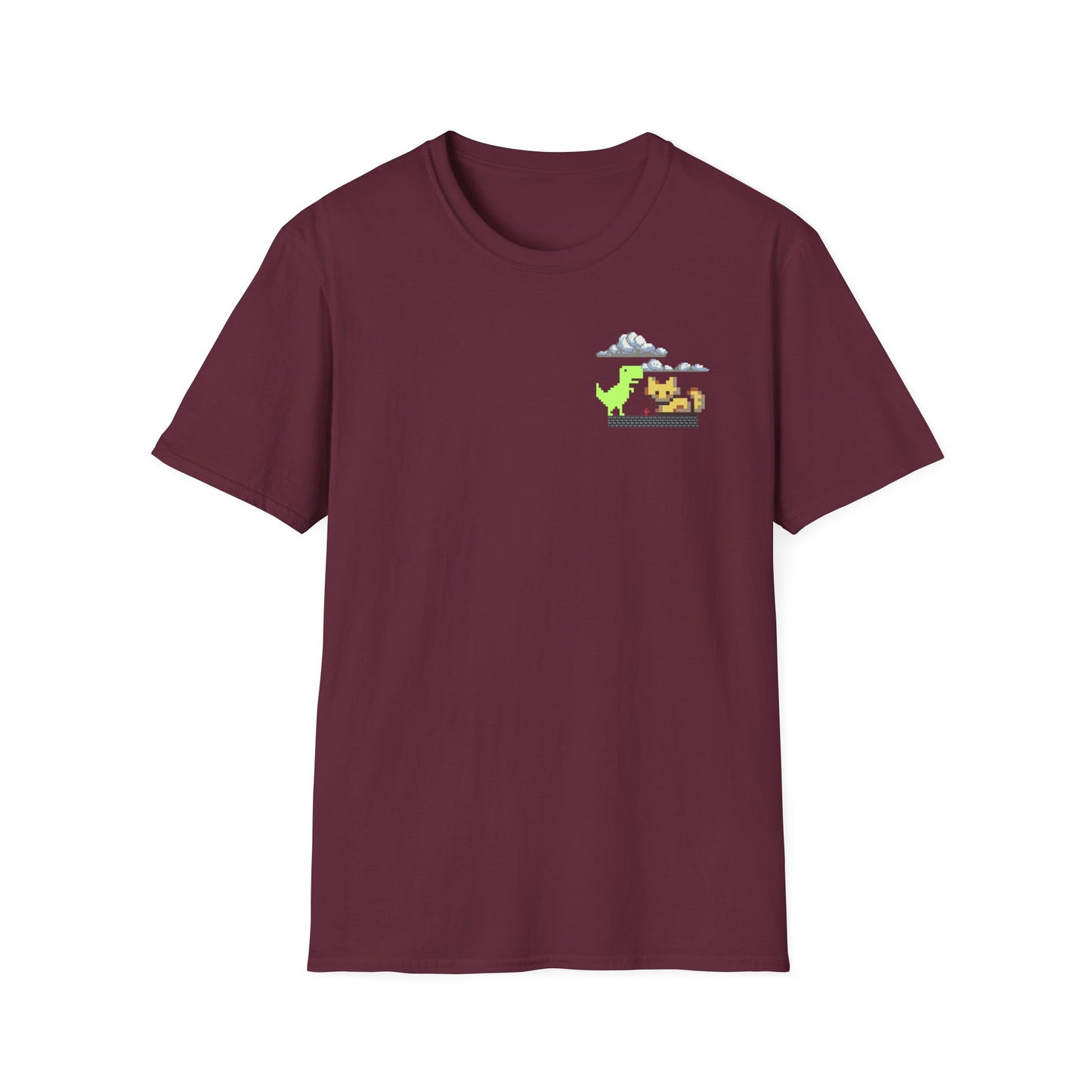 Unisex Softstyle T-Shirt Dino Kitty