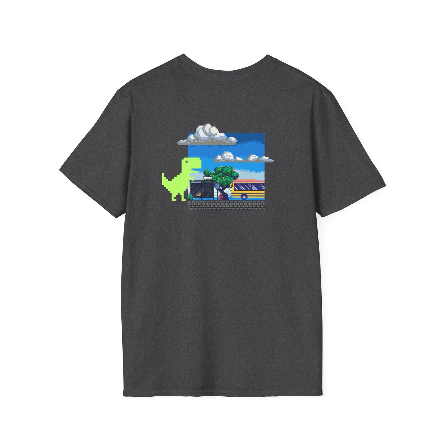 Unisex Softstyle T-Shirt Dino Kitty
