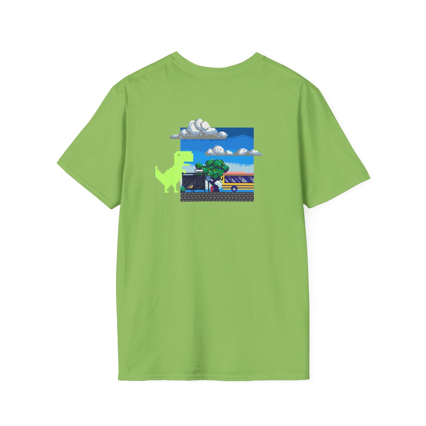 Unisex Softstyle T-Shirt Dino Kitty