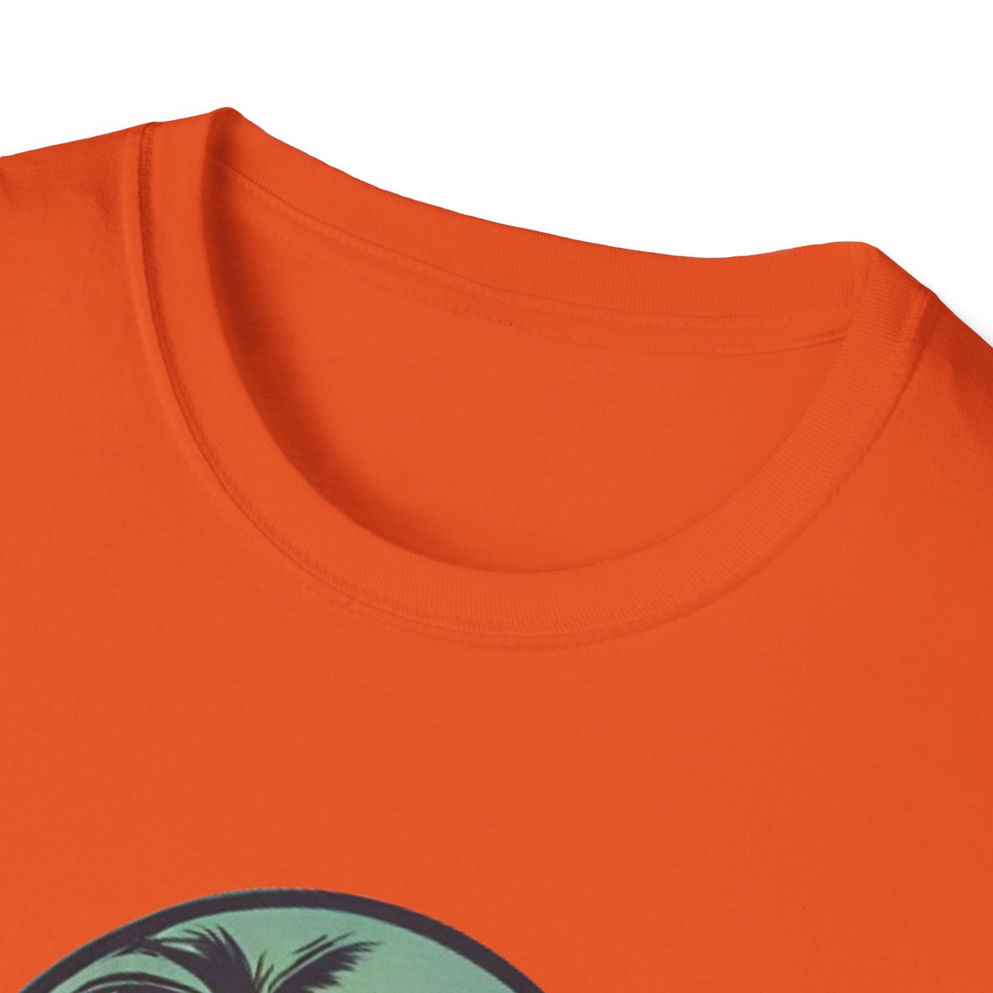 Unisex Softstyle T-Shirt Palmtree Sunset