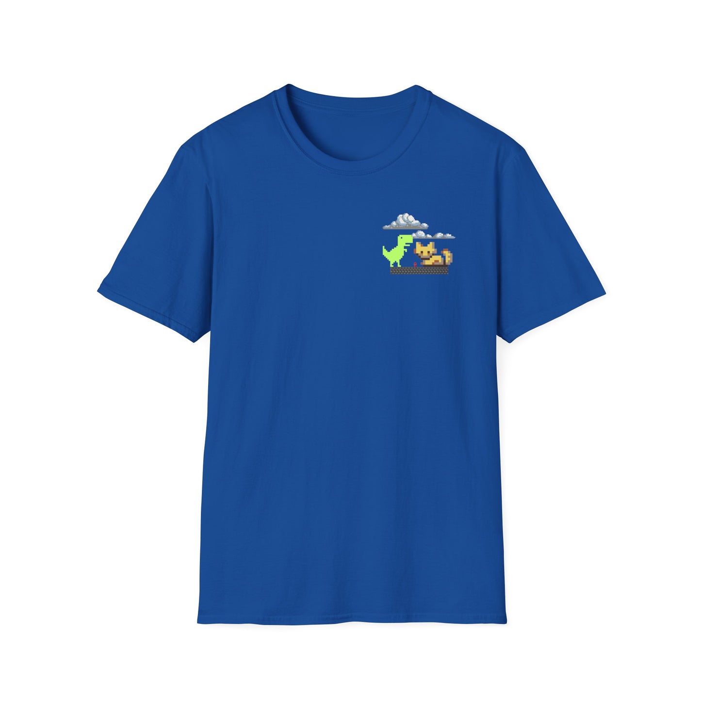 Unisex Softstyle T-Shirt Dino Kitty