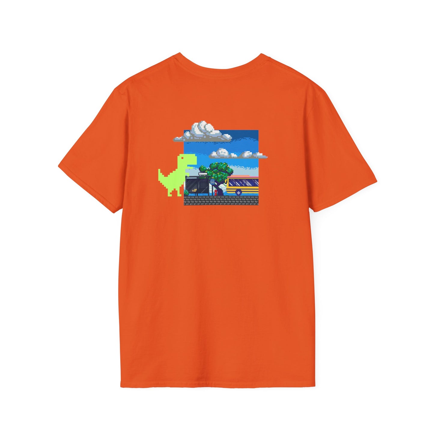 Unisex Softstyle T-Shirt Dino Kitty
