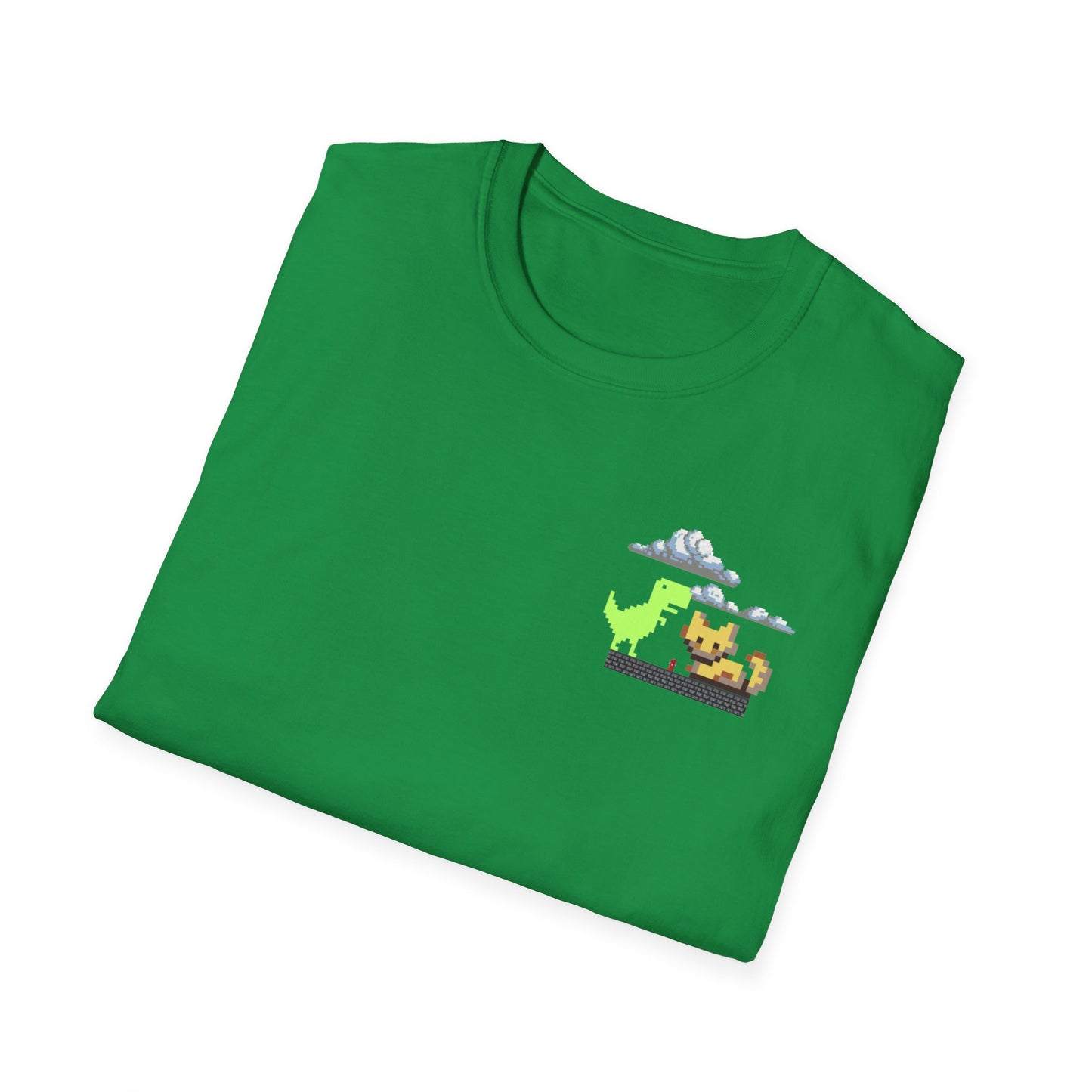Unisex Softstyle T-Shirt Dino Kitty