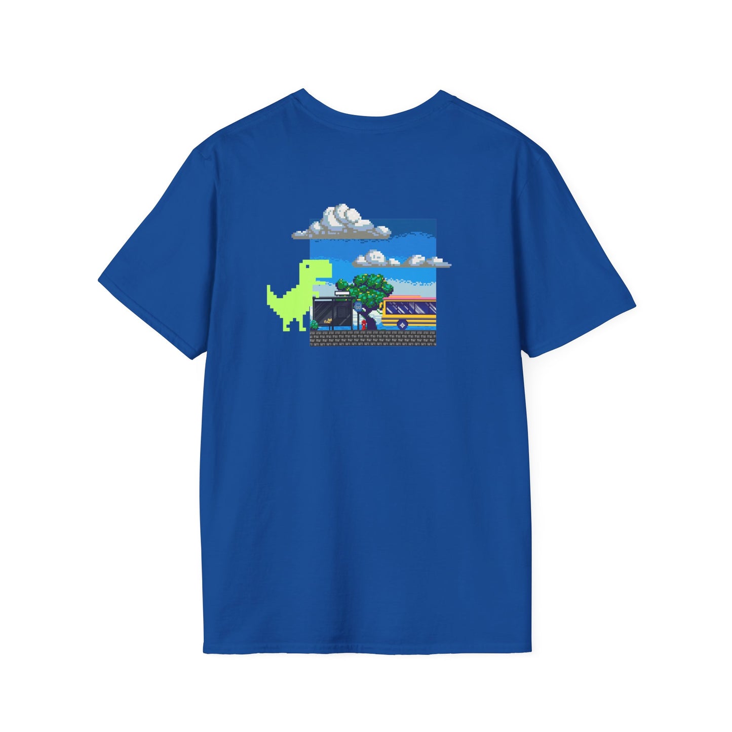 Unisex Softstyle T-Shirt Dino Kitty