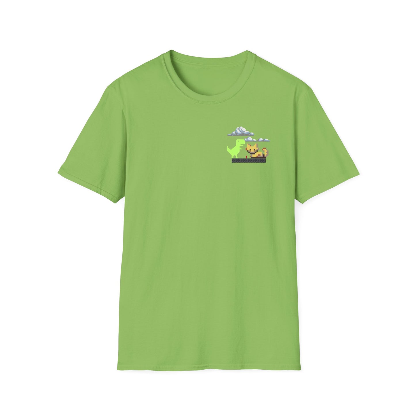 Unisex Softstyle T-Shirt Dino Kitty