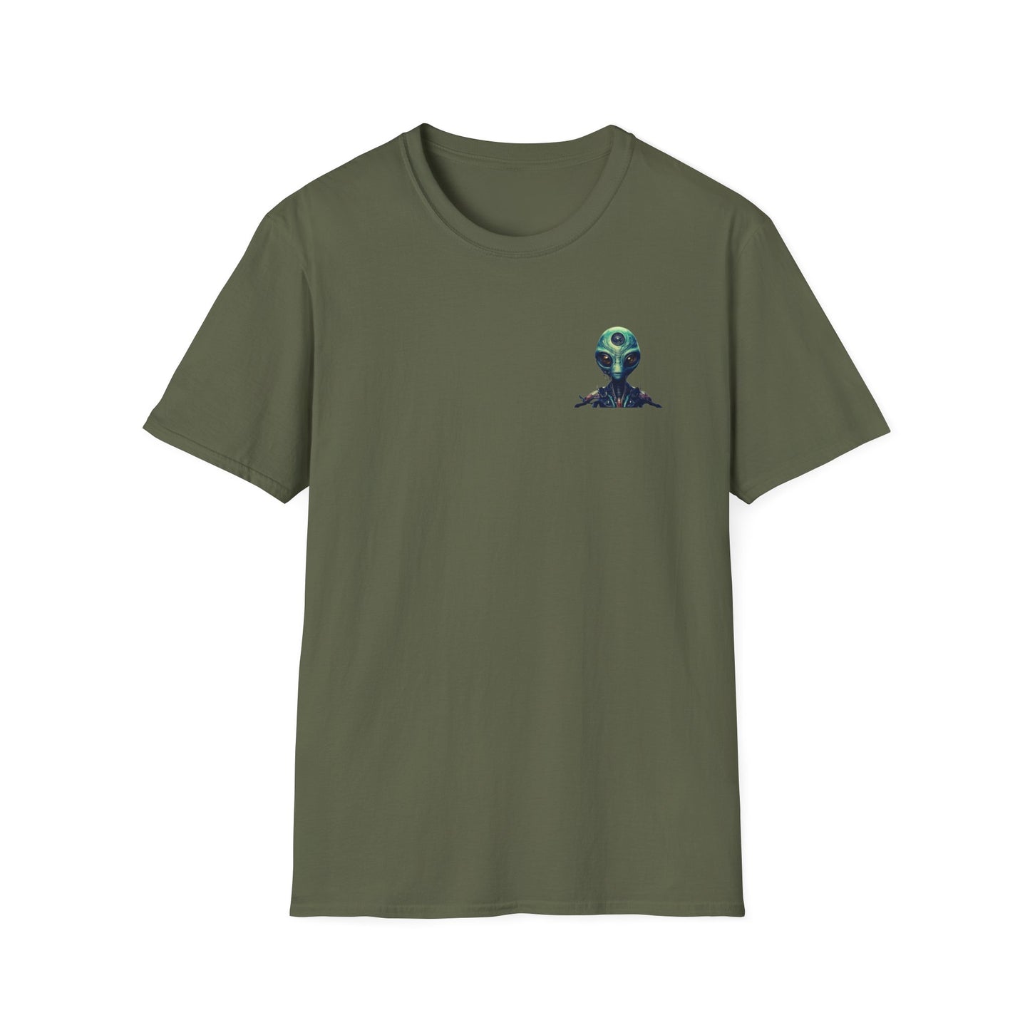 Unisex Softstyle T-Shirt Ailien Worshiop