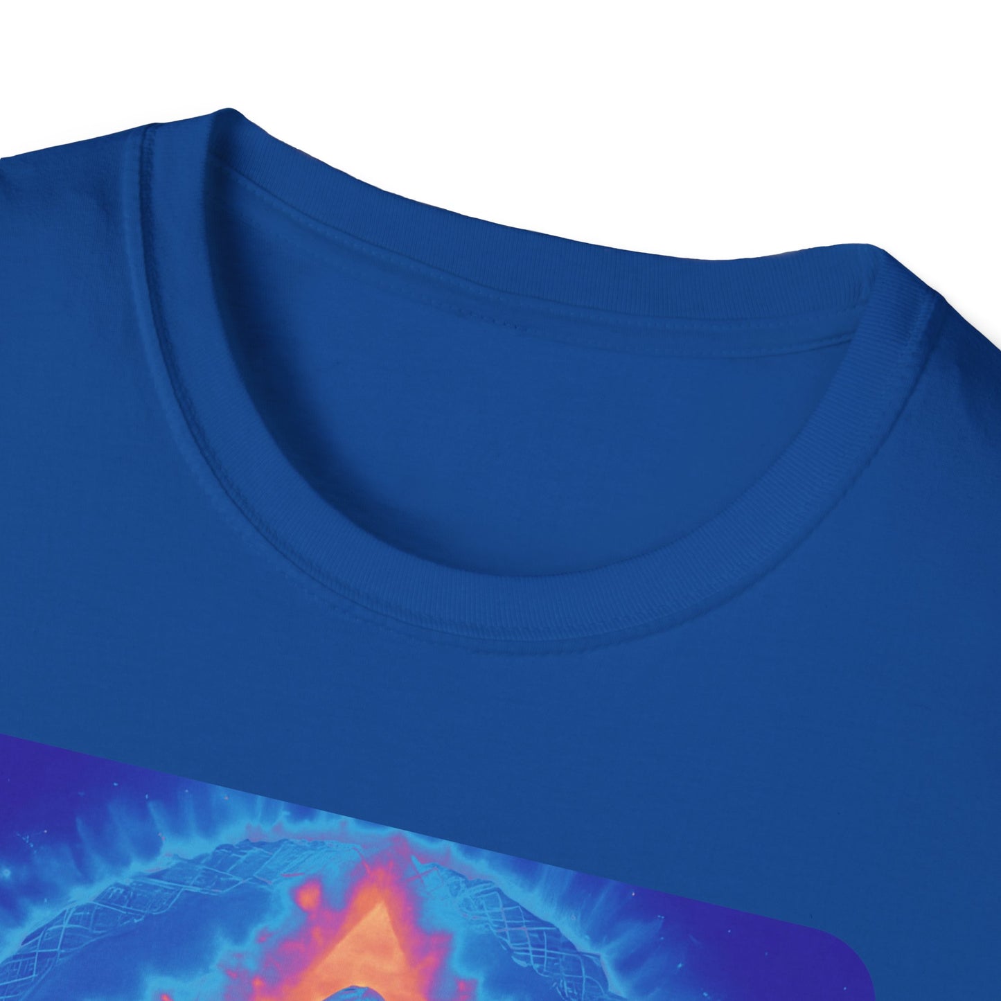 Fire Meditation by Moondrip Unisex Tshirt