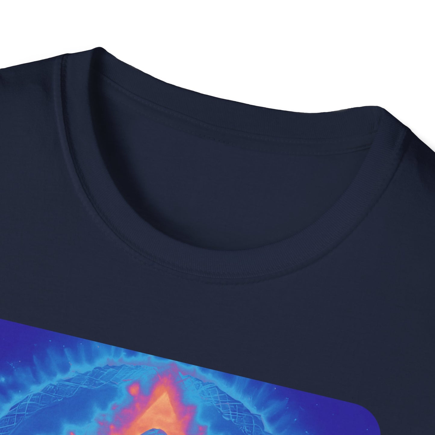 Fire Meditation by Moondrip Unisex Tshirt