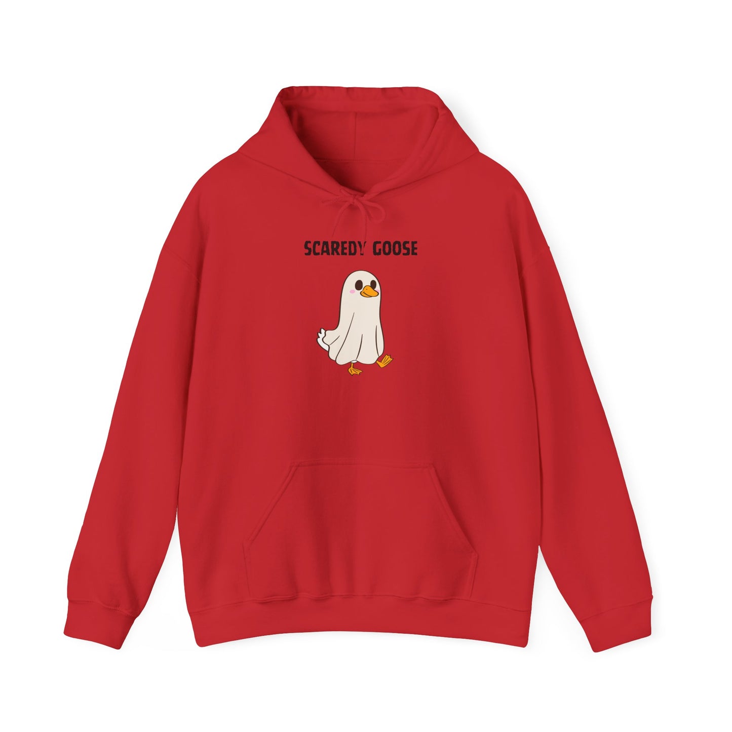 Ghost Goose Hoodie Unisex Spooky Sweatshirt for Halloween Fun, Cozy Fall Wear, Funny Gift
