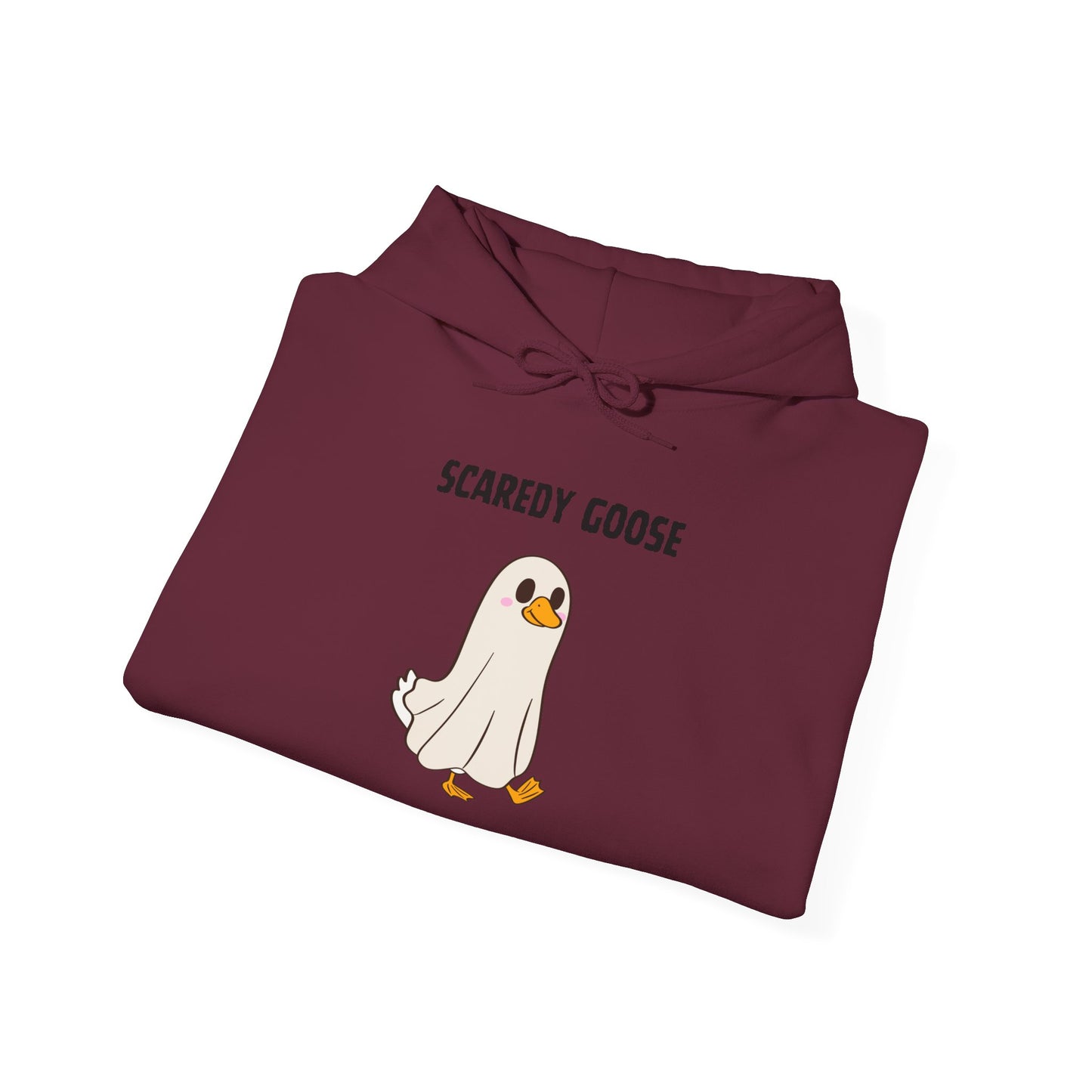 Ghost Goose Hoodie Unisex Spooky Sweatshirt for Halloween Fun, Cozy Fall Wear, Funny Gift