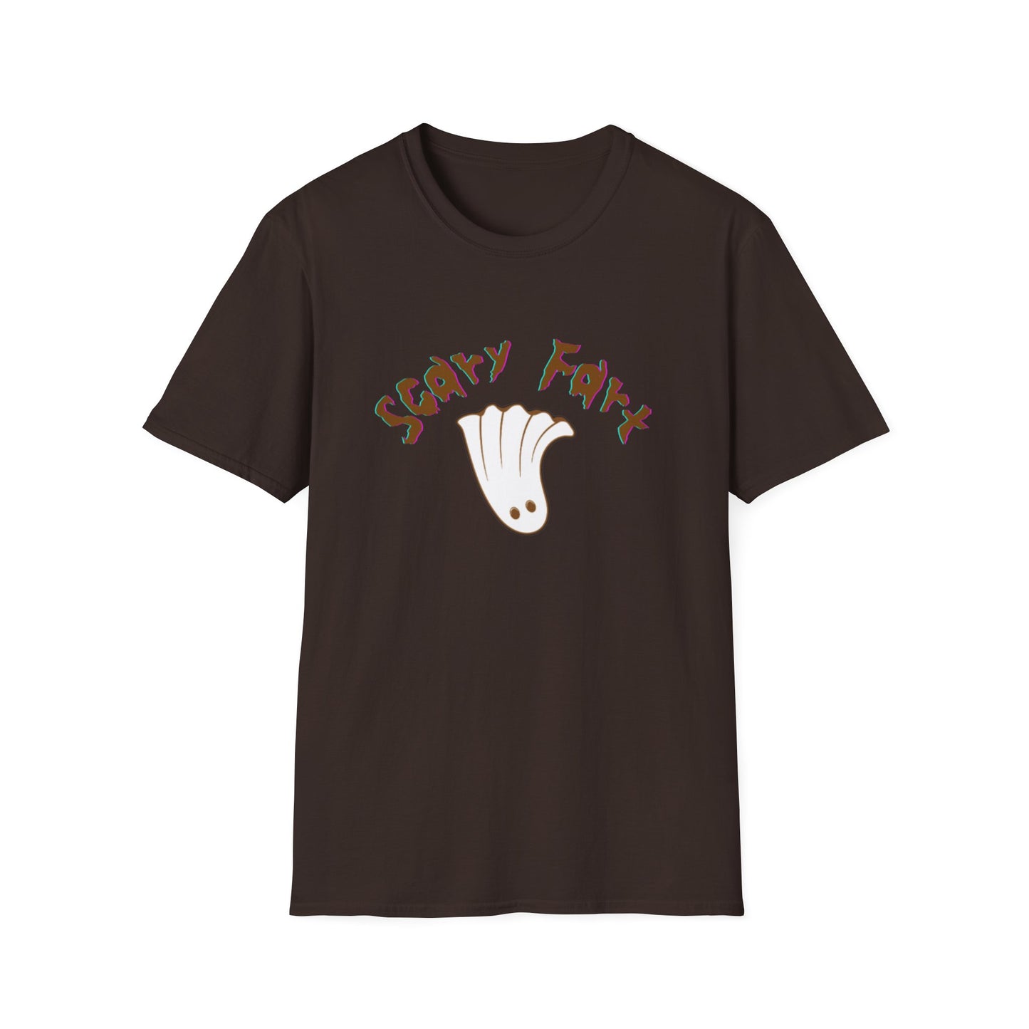 Funny Scary Fart Unisex T-Shirt | Halloween Shirt, Casual Wear, Gift for Friends, Humorous Tee, Comic Style Apparel