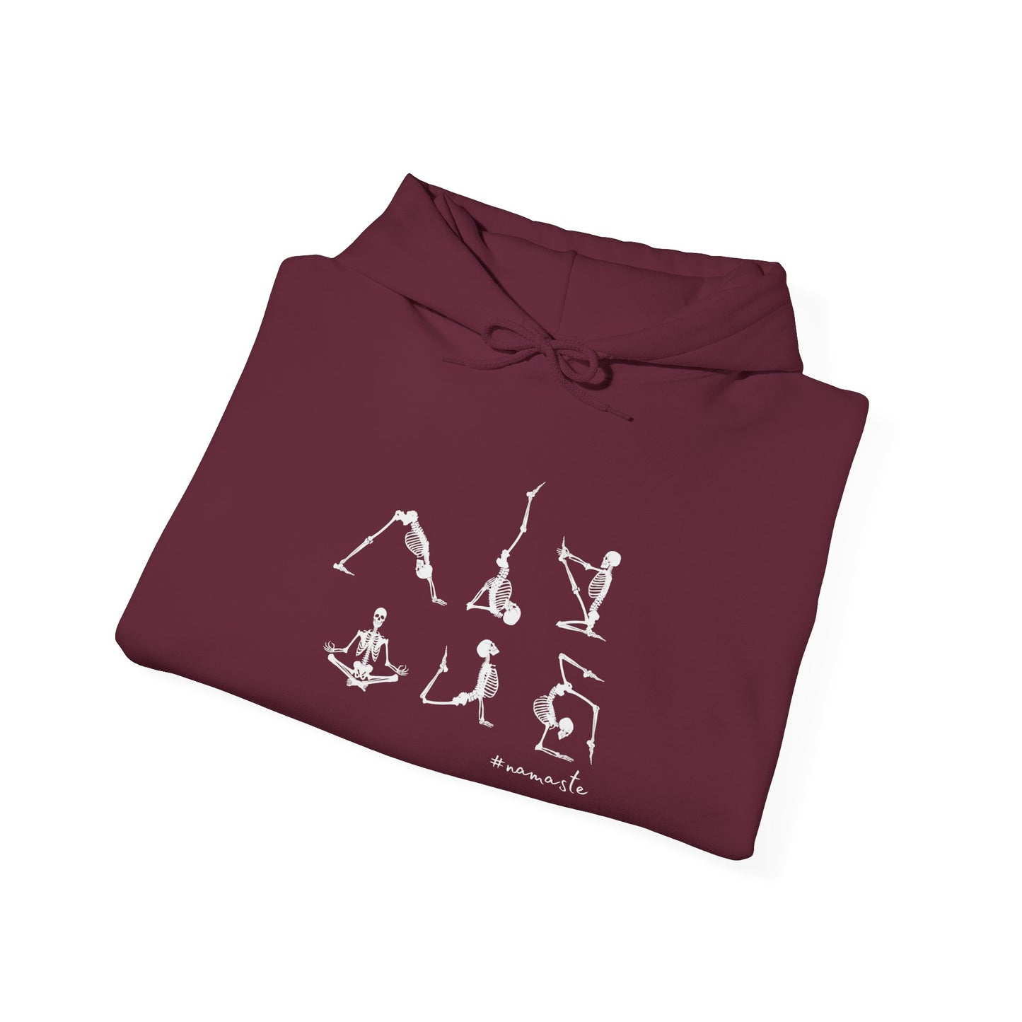 Yoga Poses Hoodie, Cozy Sweatshirt for Yoga Lovers, Halloween shirt