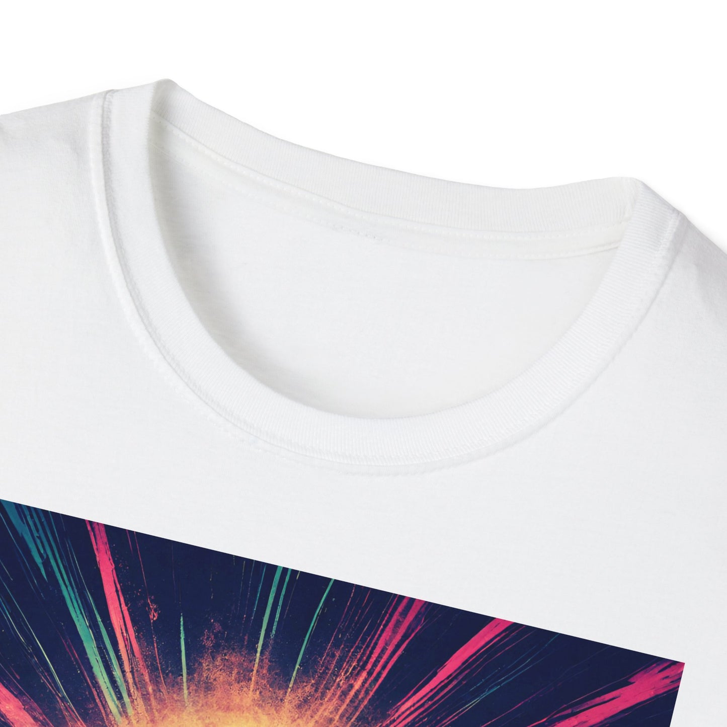 Unisex Softstyle T-Shirt Skating Wet Concrete