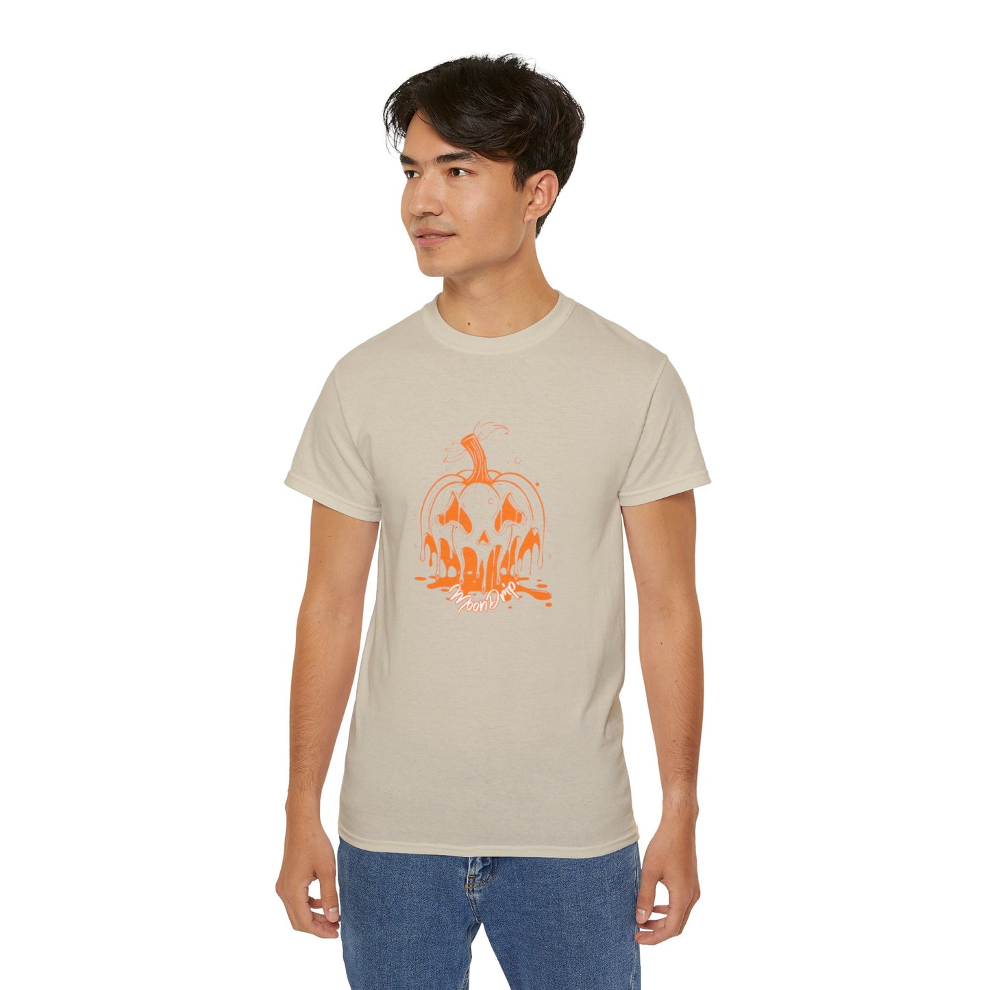 Spooky Halloween Pumpkin by Moondrip Unisex Tshirt