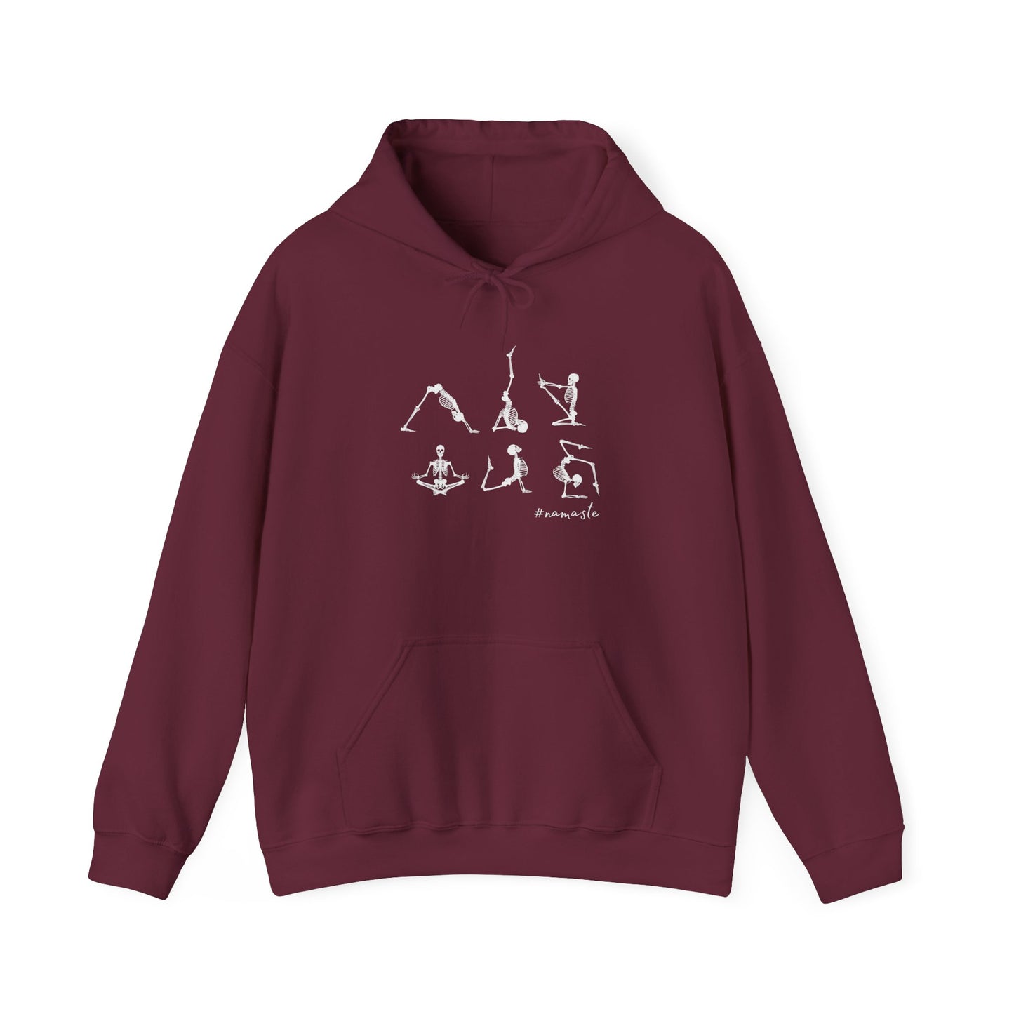 Yoga Poses Hoodie, Cozy Sweatshirt for Yoga Lovers, Halloween shirt