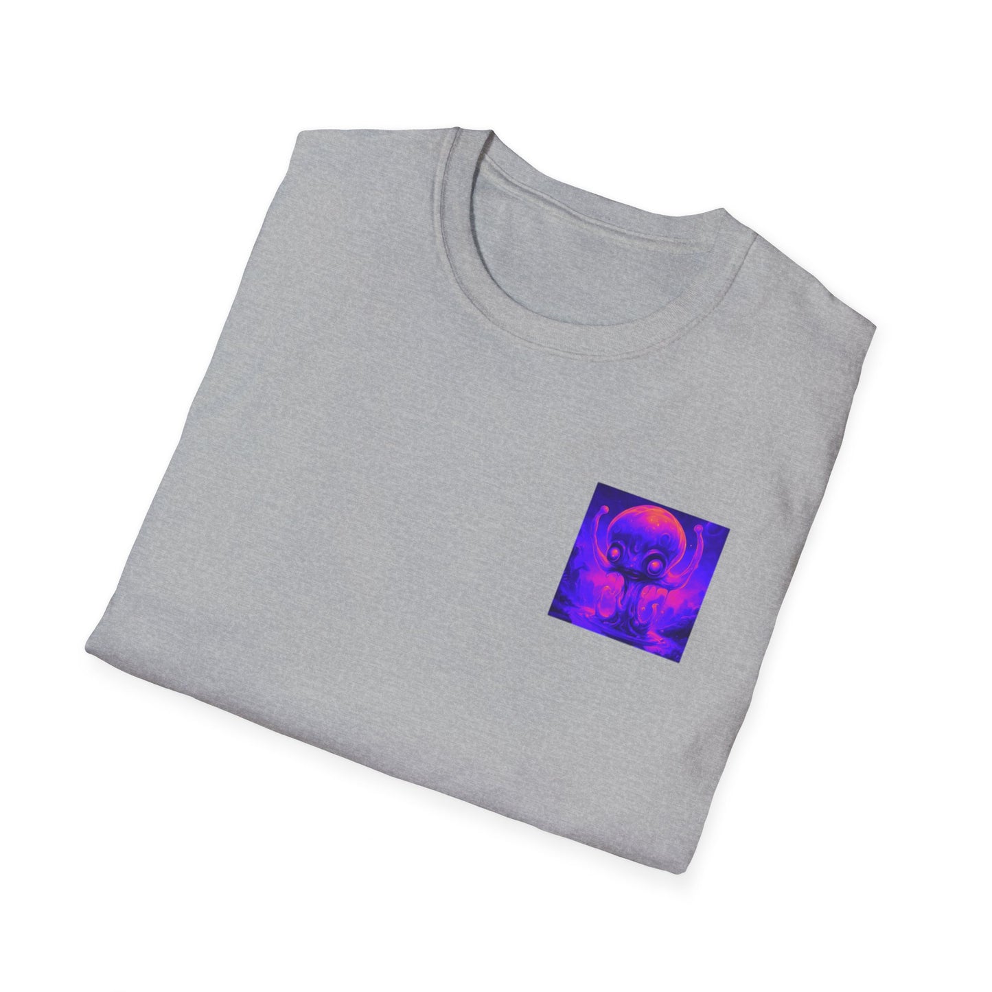 Unisex Softstyle T-Shirt Slimey Alien