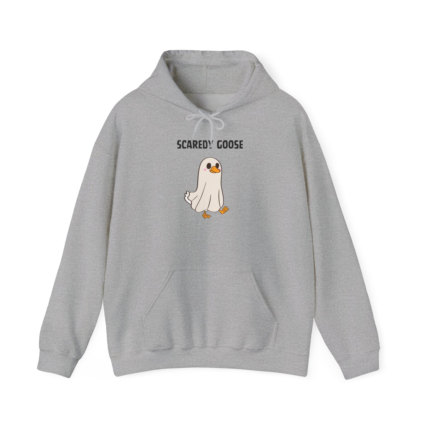 Ghost Goose Hoodie Unisex Spooky Sweatshirt for Halloween Fun, Cozy Fall Wear, Funny Gift