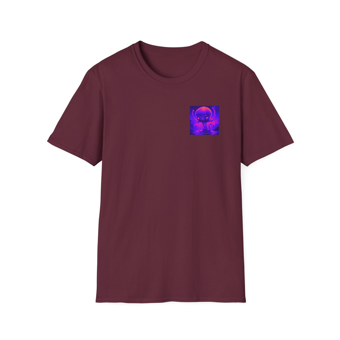 Unisex Softstyle T-Shirt Slimey Alien