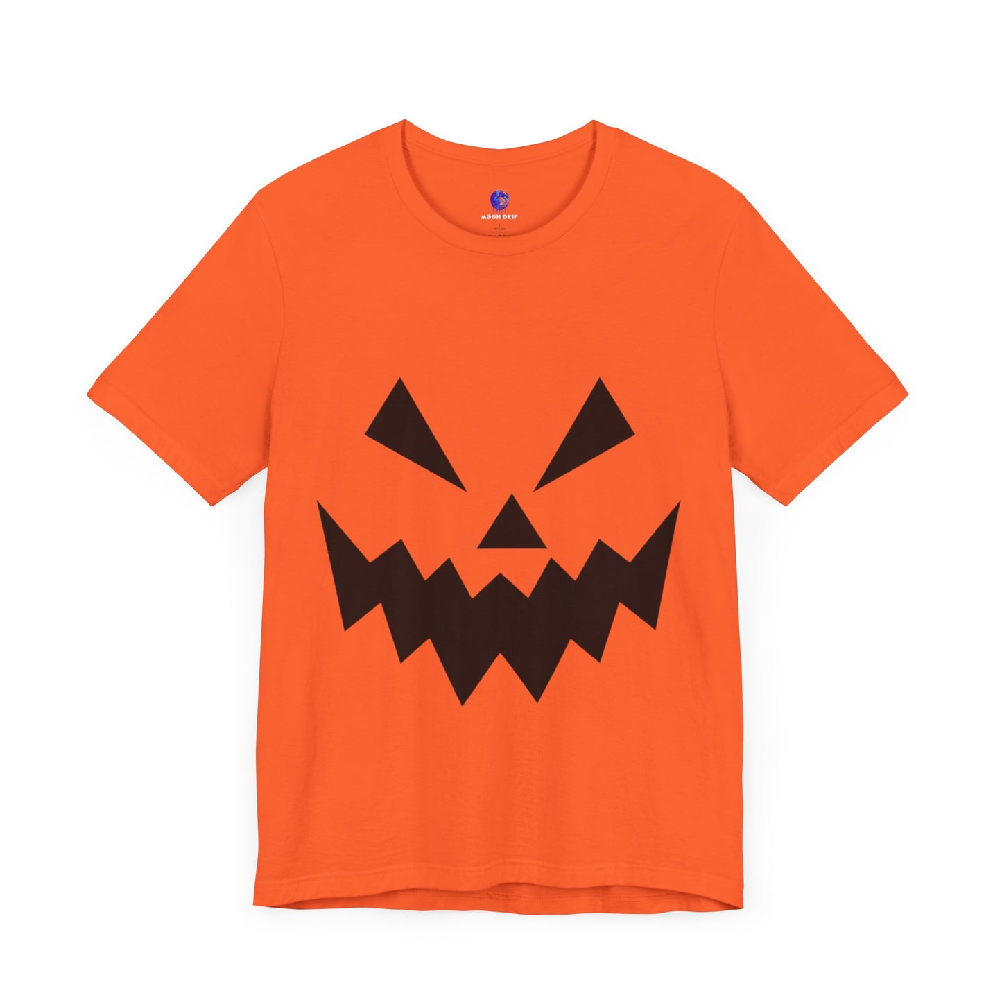 Halloween Jack-o-lantern Unisex Jersey Short Sleeve Tee - Version 4